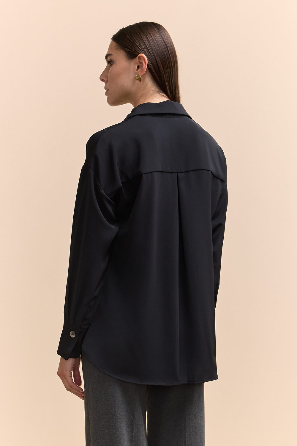 Blouse ample avec zip
