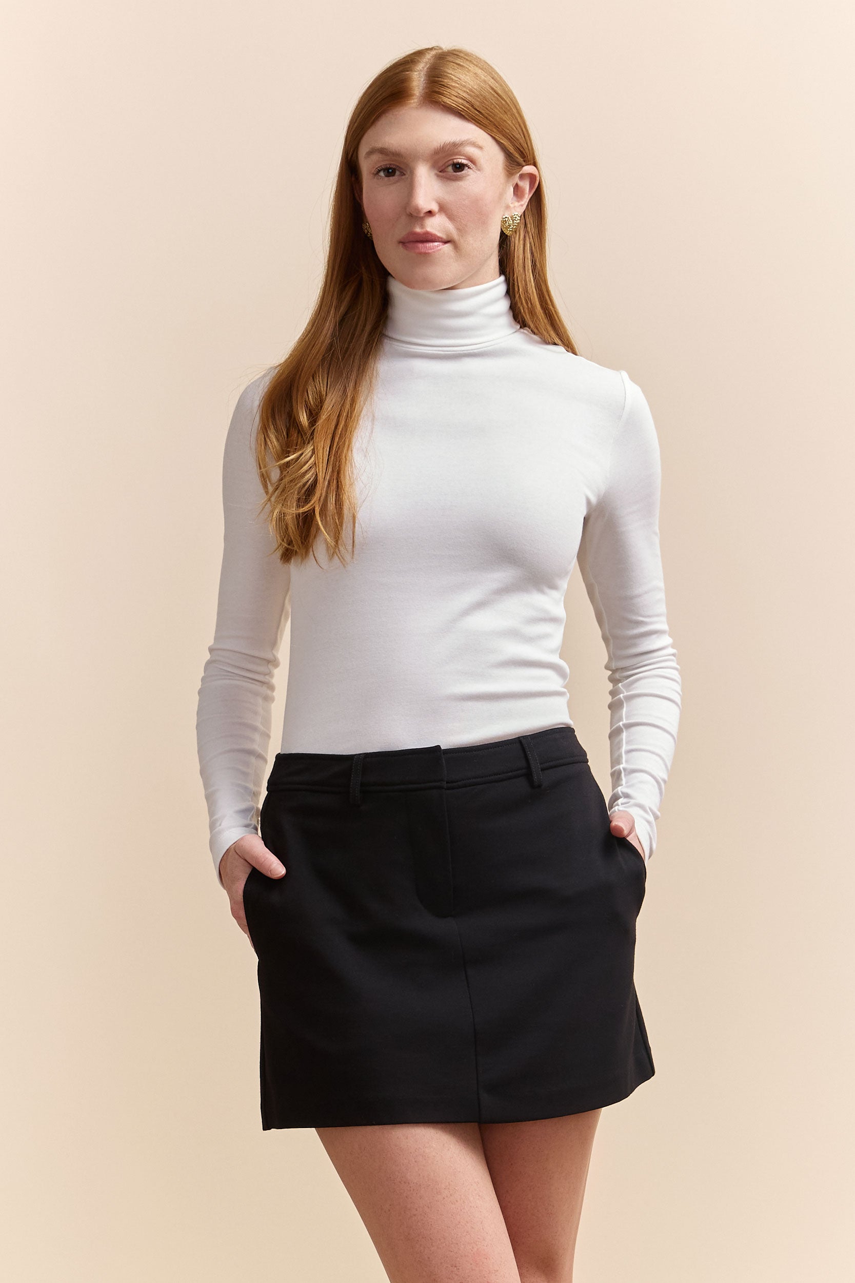 Col roulé extensible