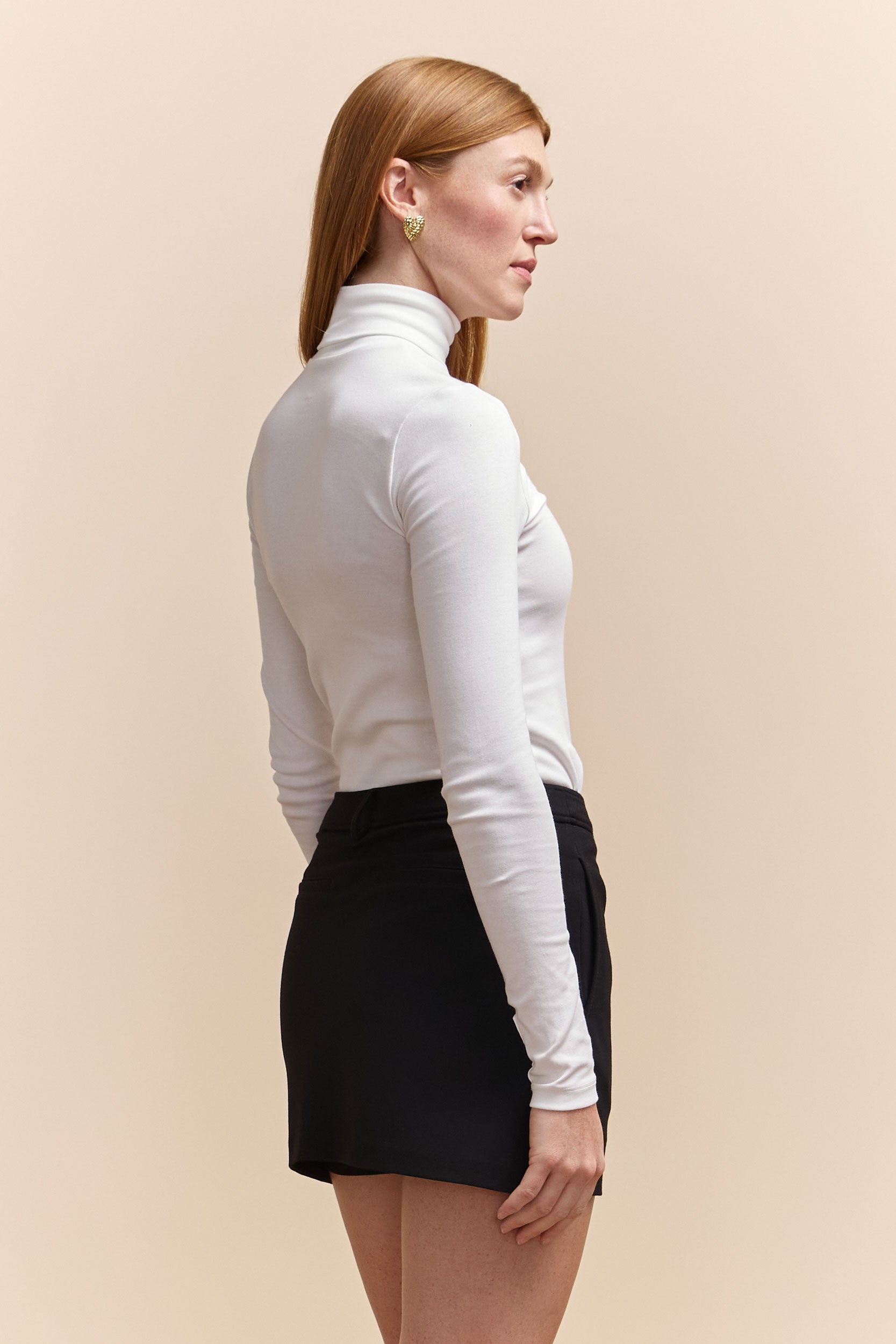 Col roulé extensible