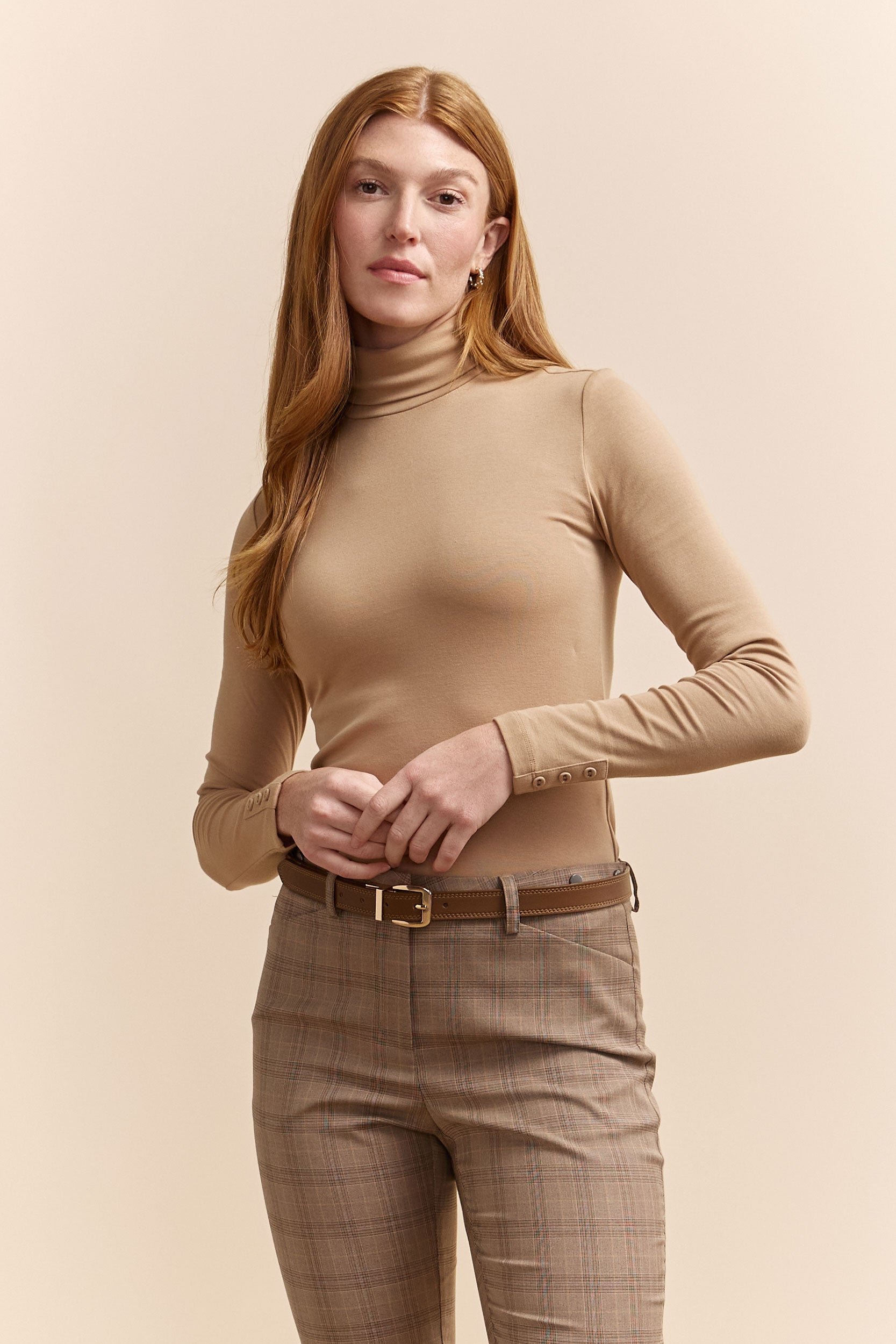 Col roulé extensible