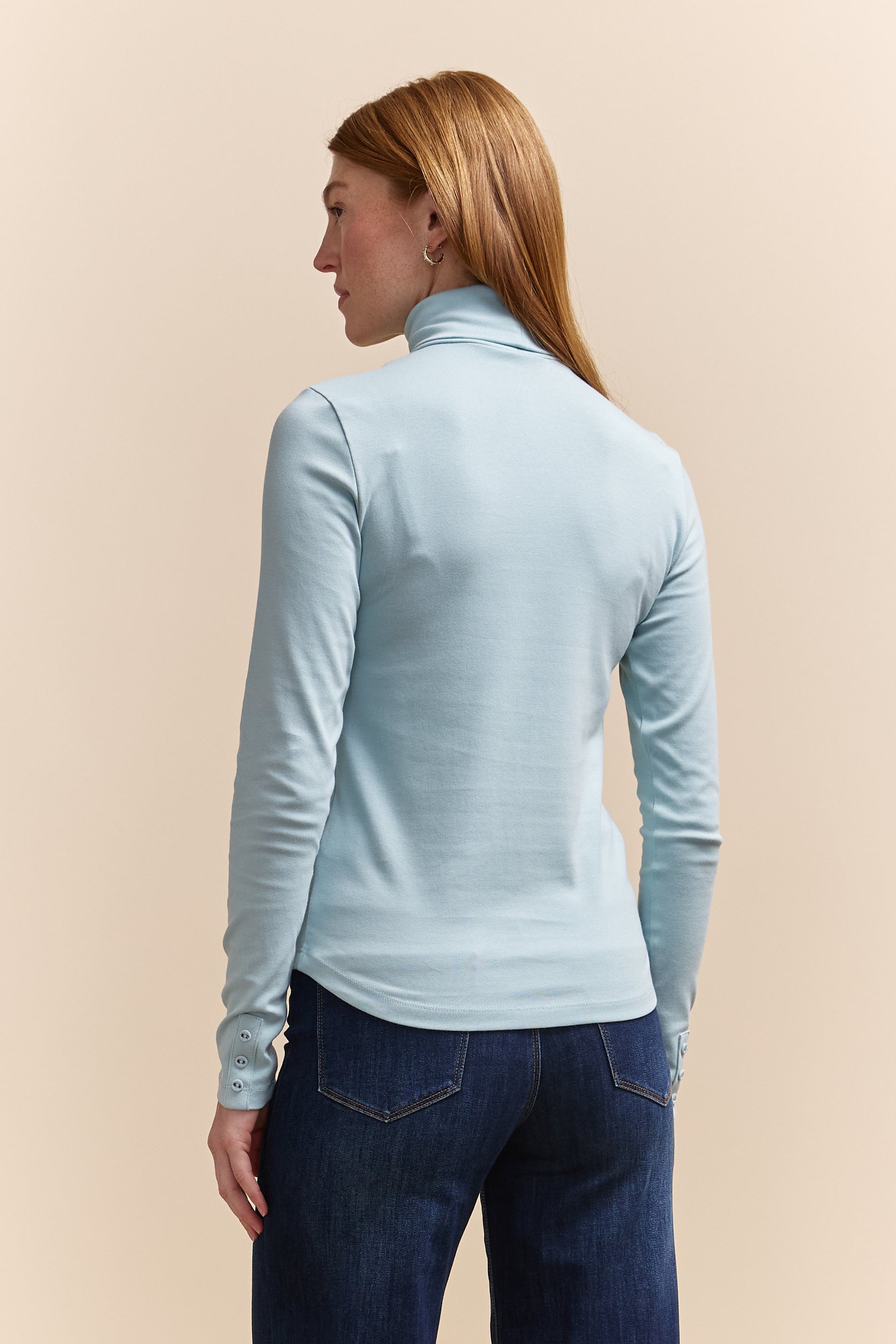 Col roulé extensible