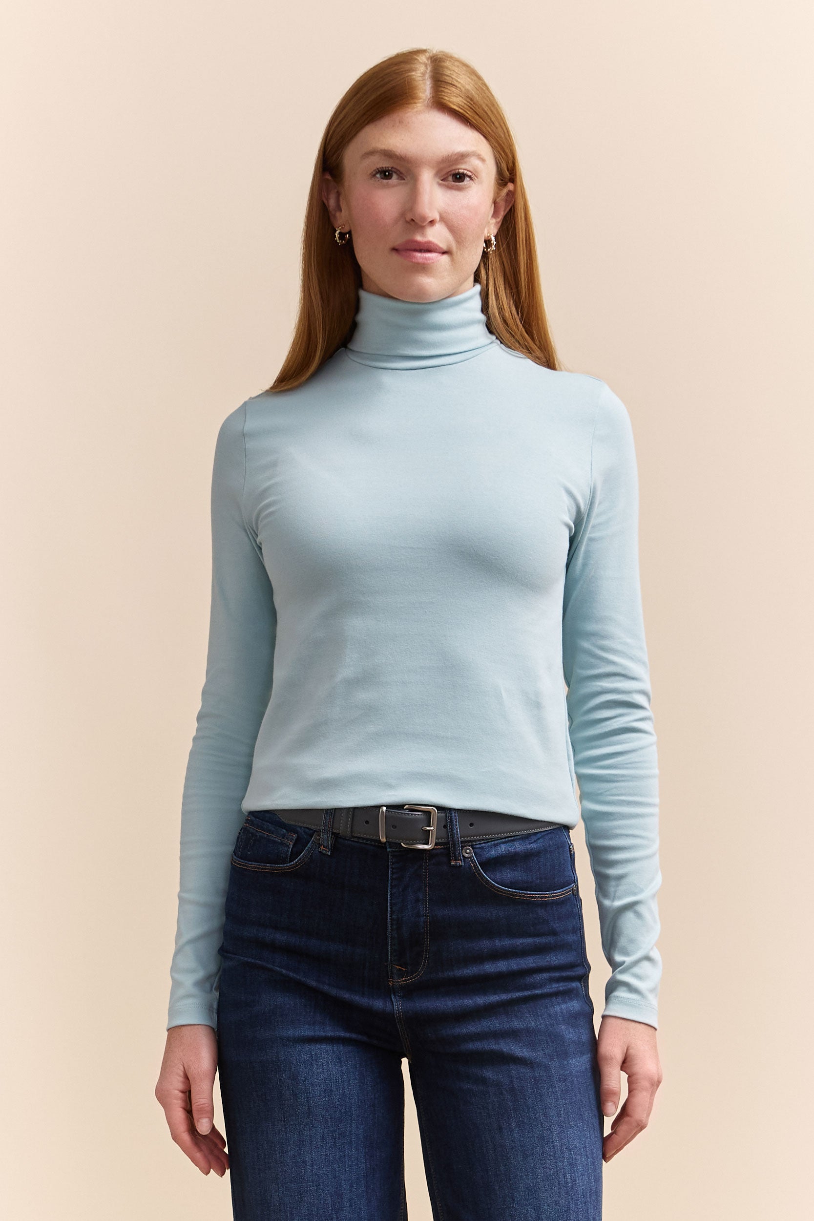 Col roulé extensible