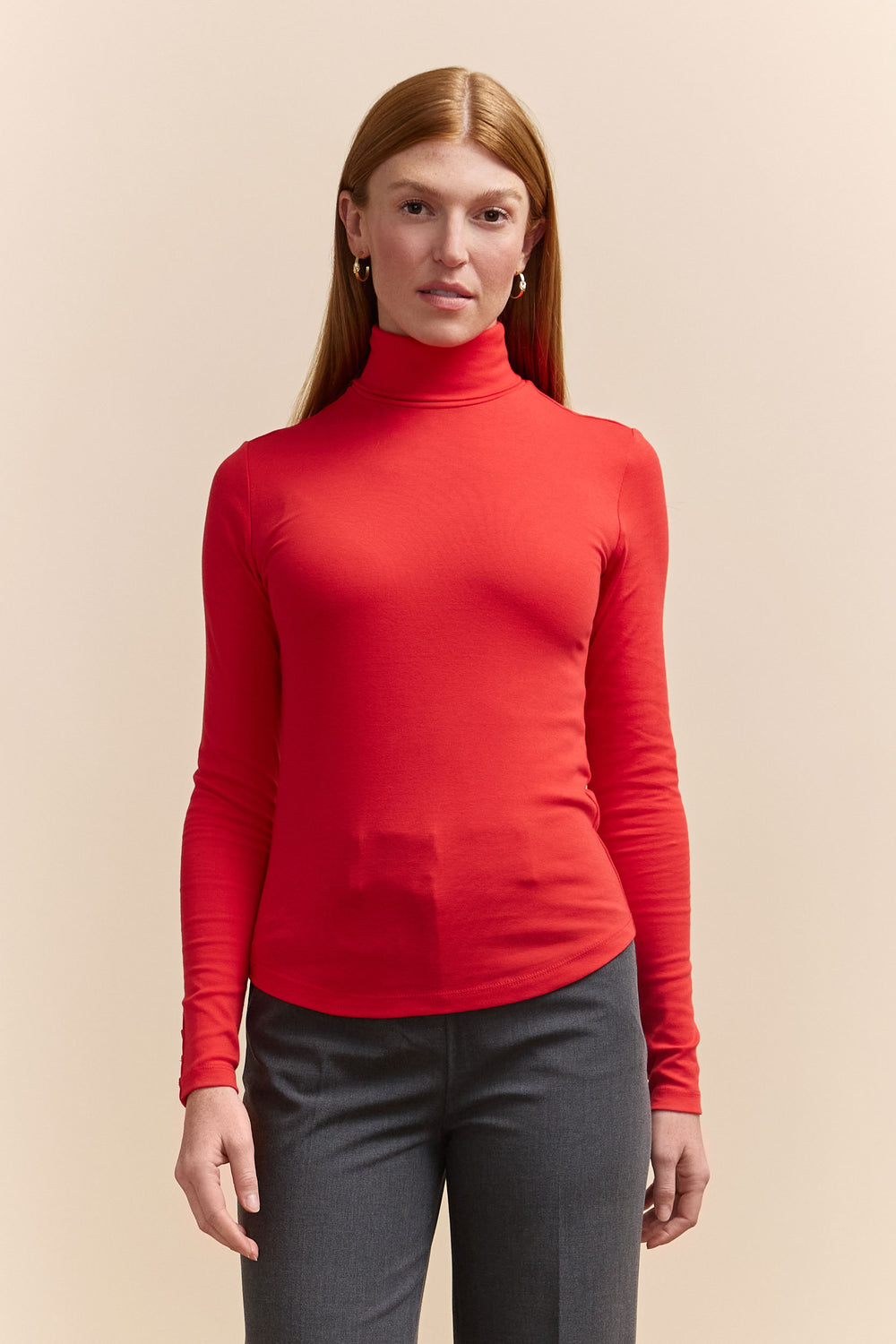 Col roulé extensible