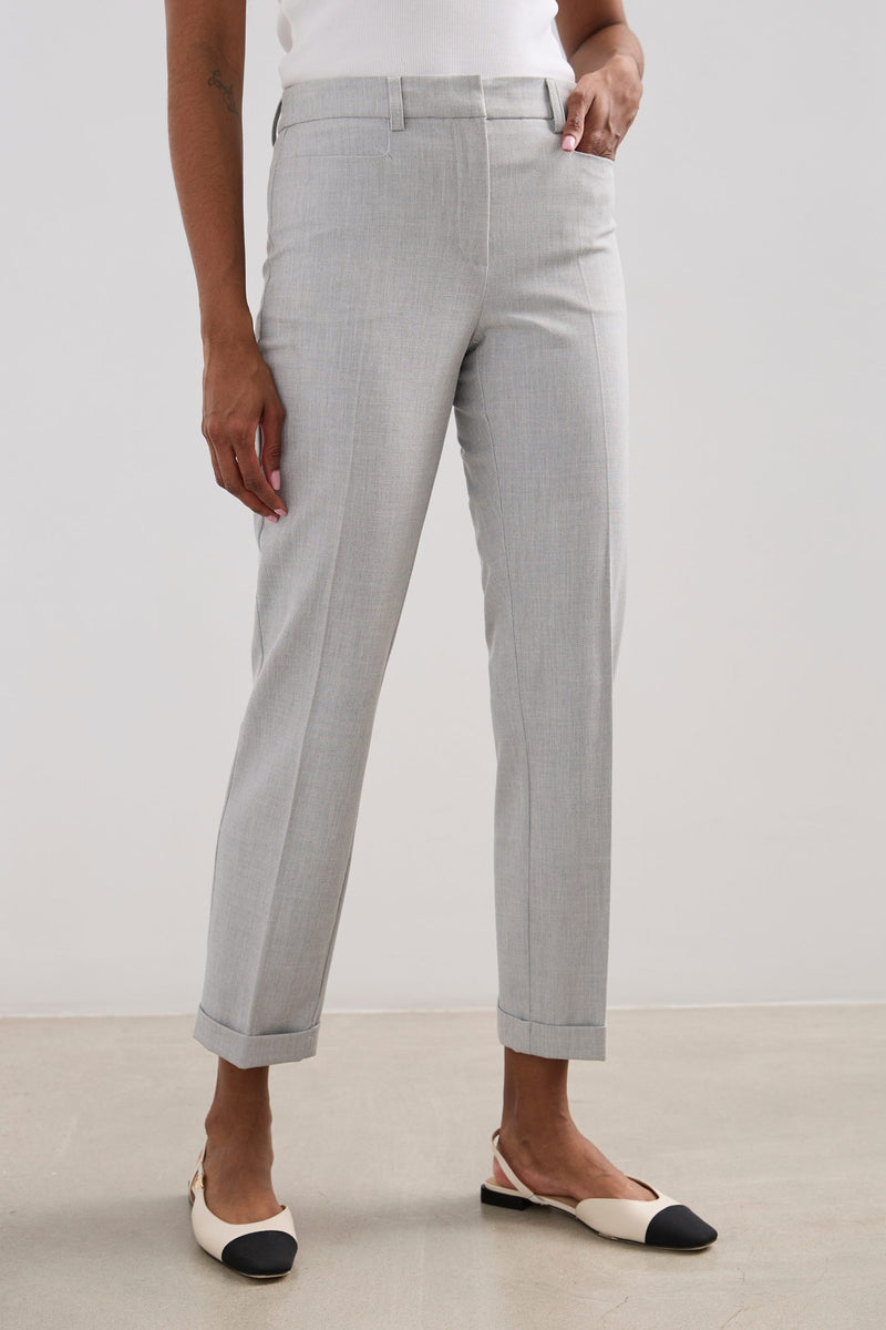 Urban cropped pants with cuffs