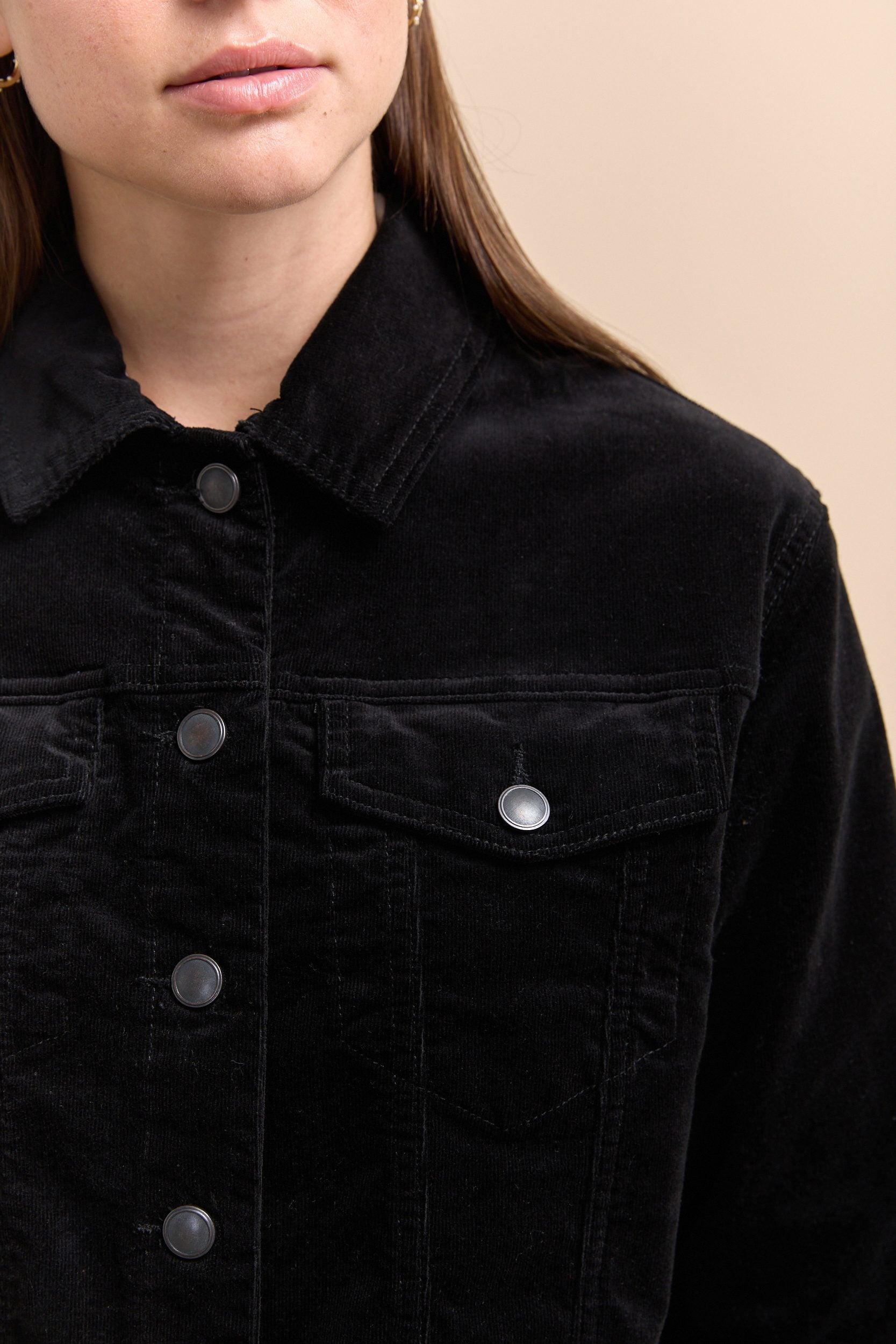 Veste décontractée en denim