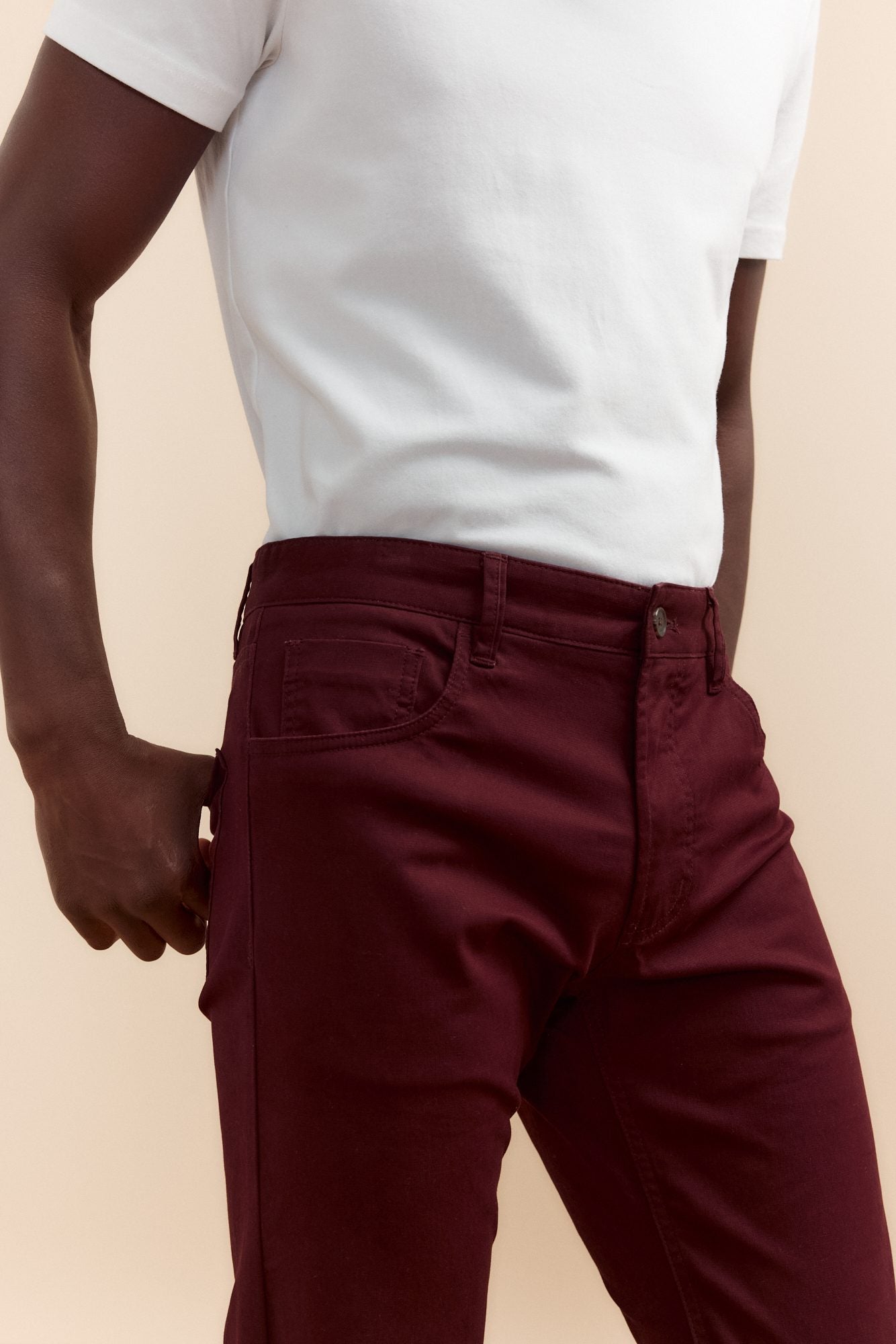 Pantalon étroit 5 poches
