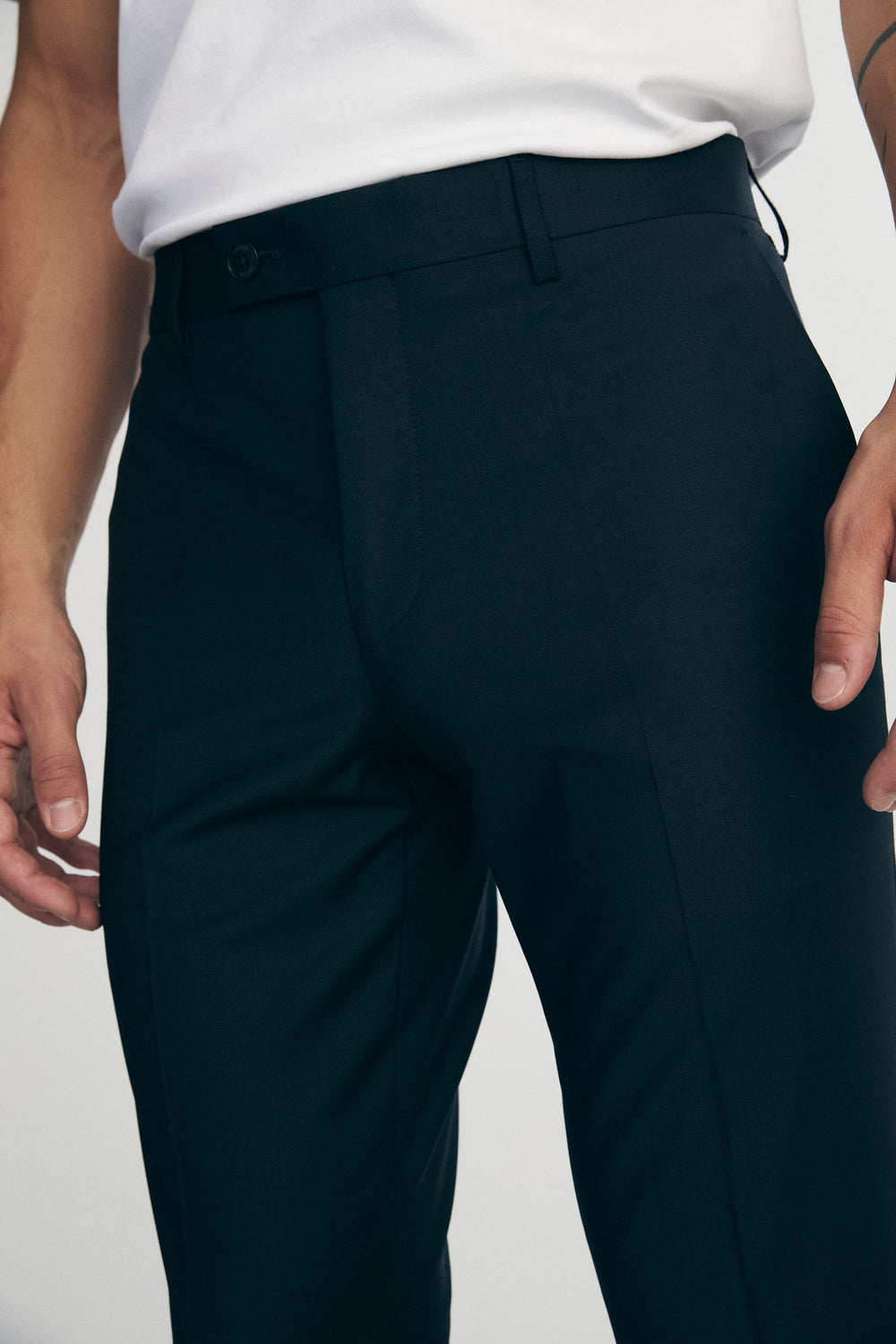 Pantalon étroit uni