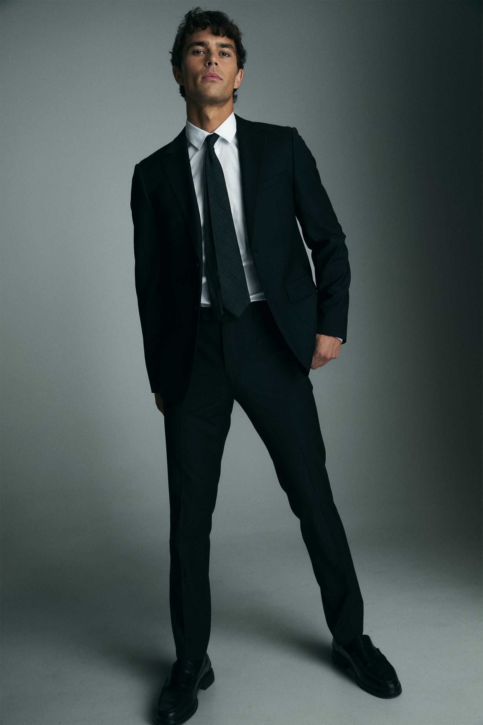 Veston ajusté essentiel