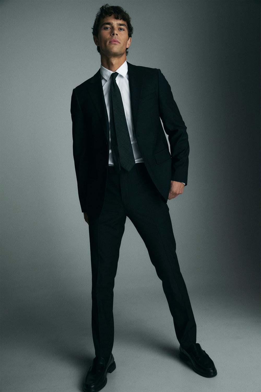 Veston ajusté essentiel