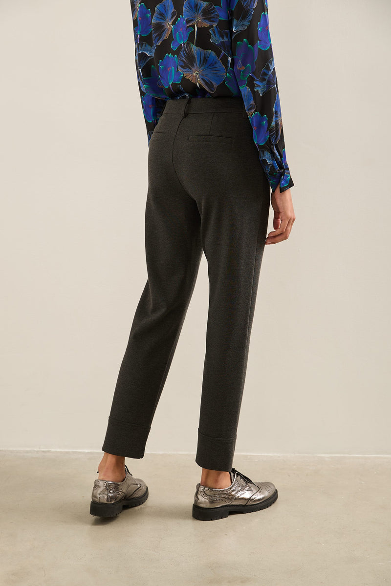 Urban fit ponte pants with cuff