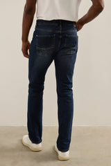 Comfort fit five pocket jeans
