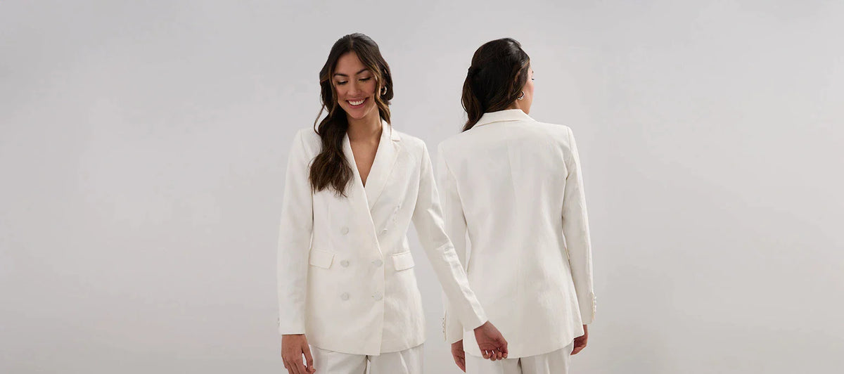 Women's Suits - Discover our women's suits collection curated with refined fabrics and designed with the mindset of creating quality clothing that lasts. TRISTAN believes in the longevity of its product life whereby quality, design, comfort and craftsmanship result in durable and garments styled to stand the test of time.