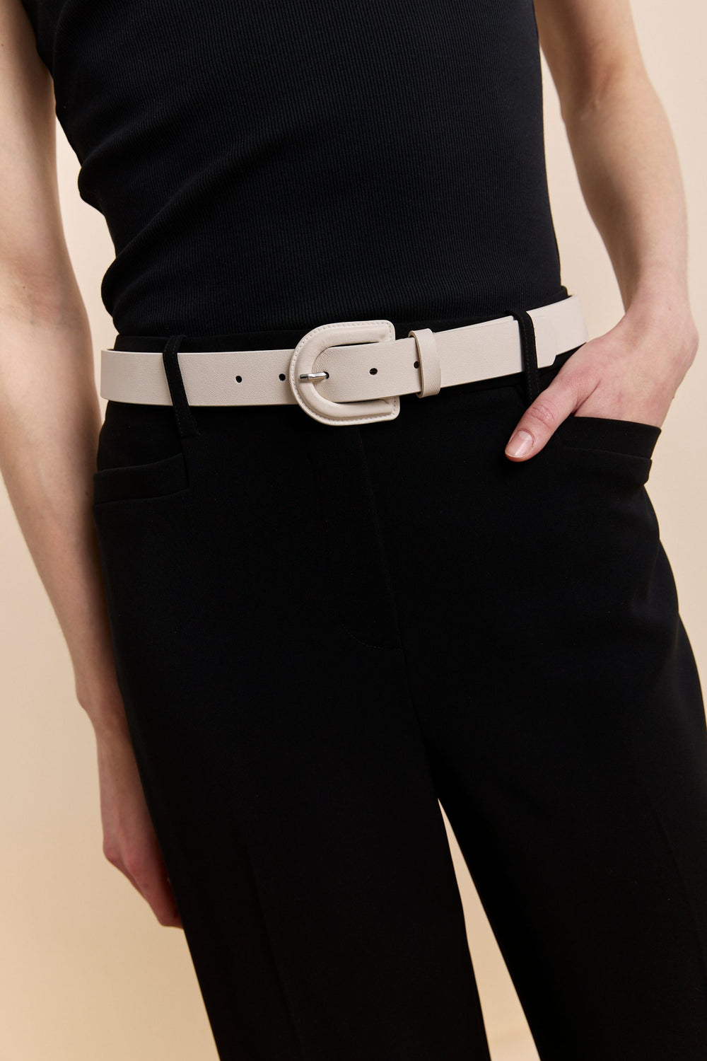 Ceinture classique monochrome