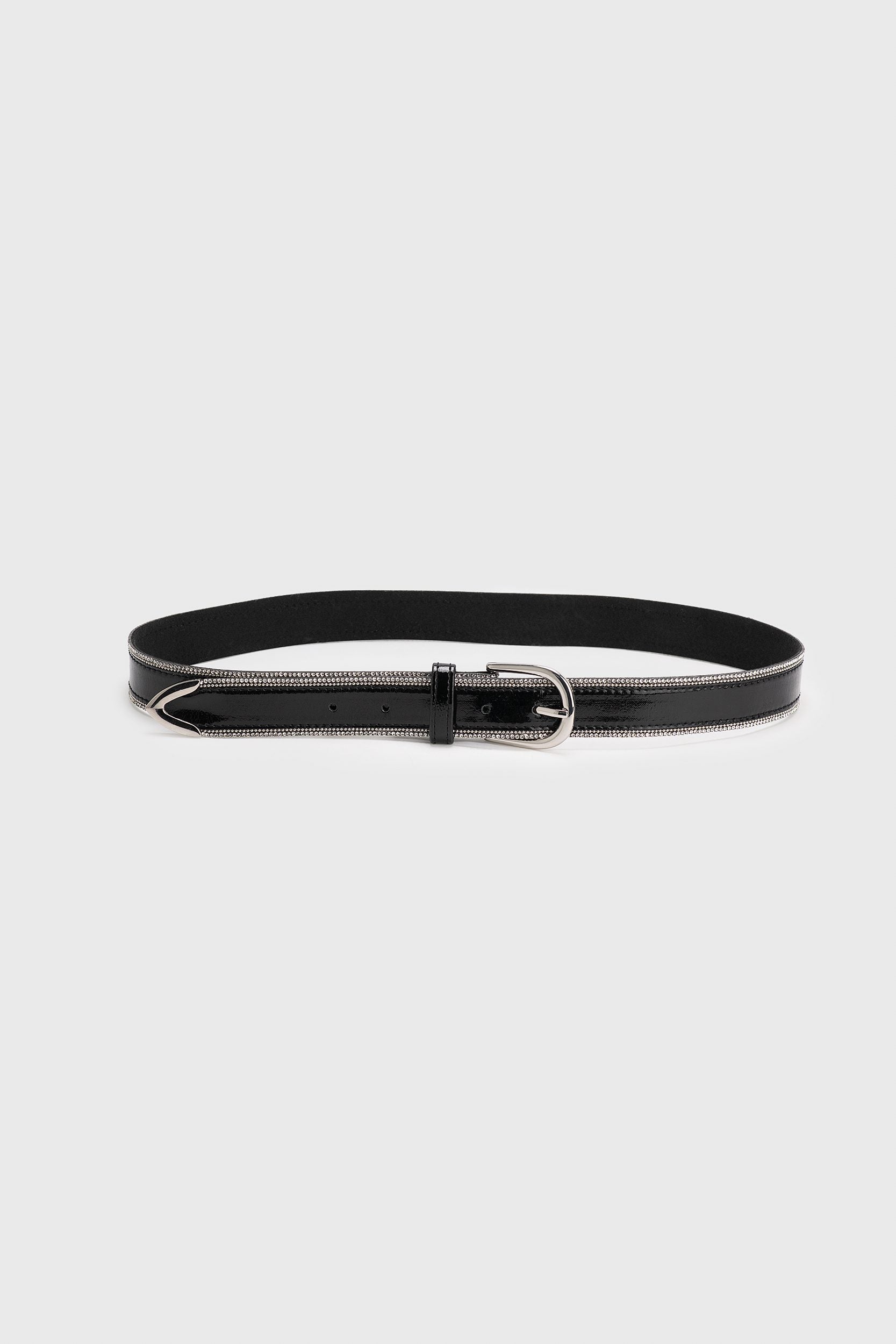 Ceinture avec bord en diamant