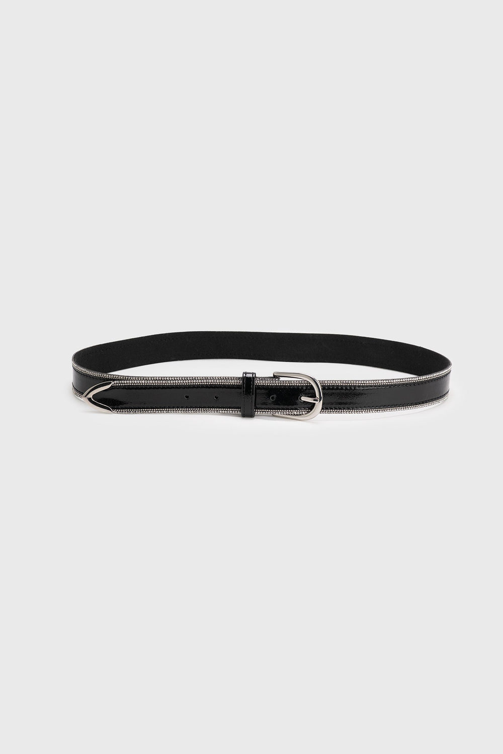 Ceinture avec bord en diamant