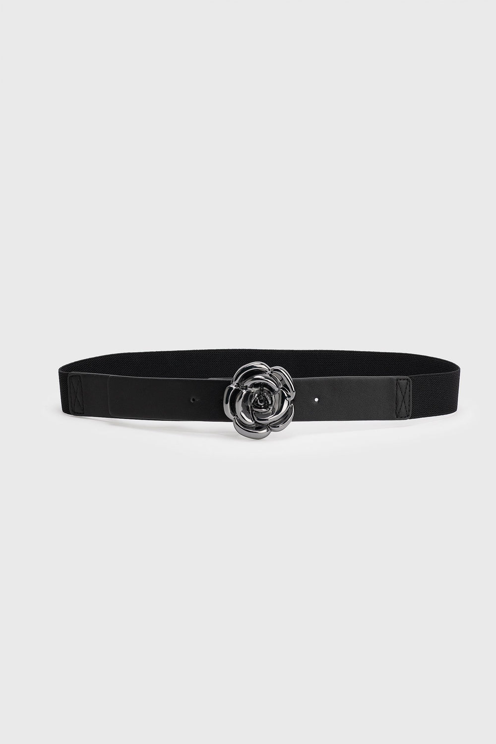 Ceinture extensible avec boucle en forme de fleur