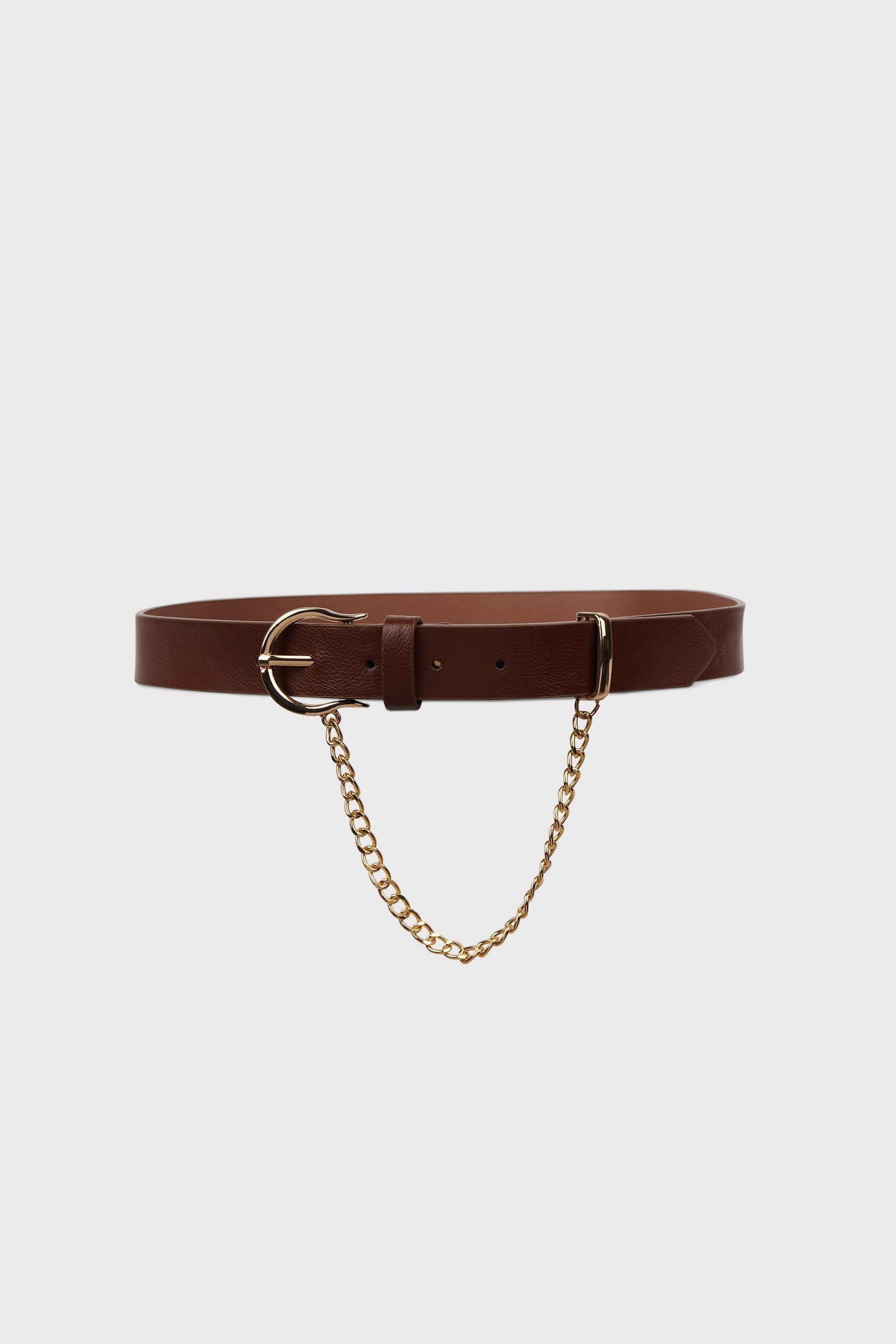 Belt with chain