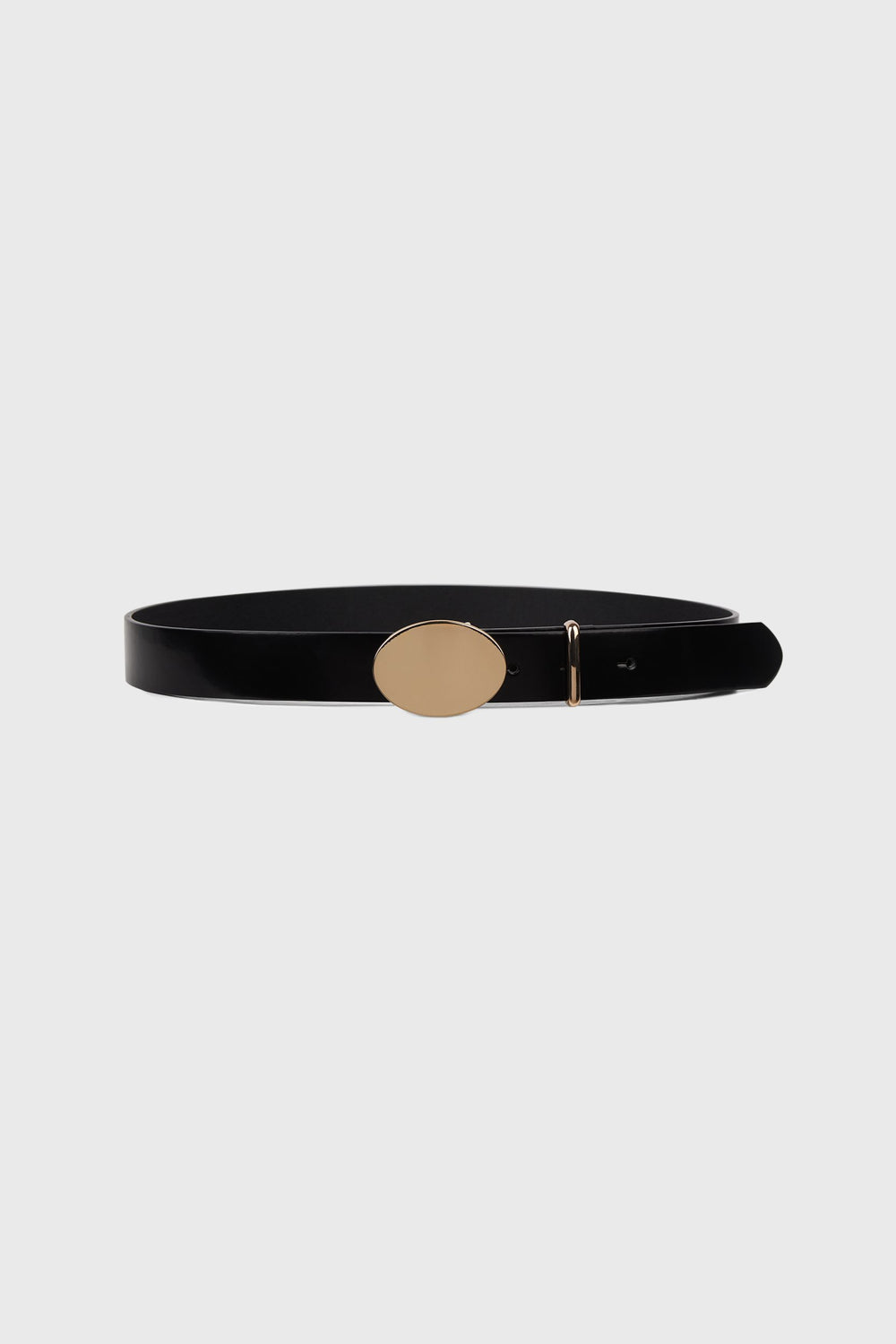 Ceinture avec boucle dorée