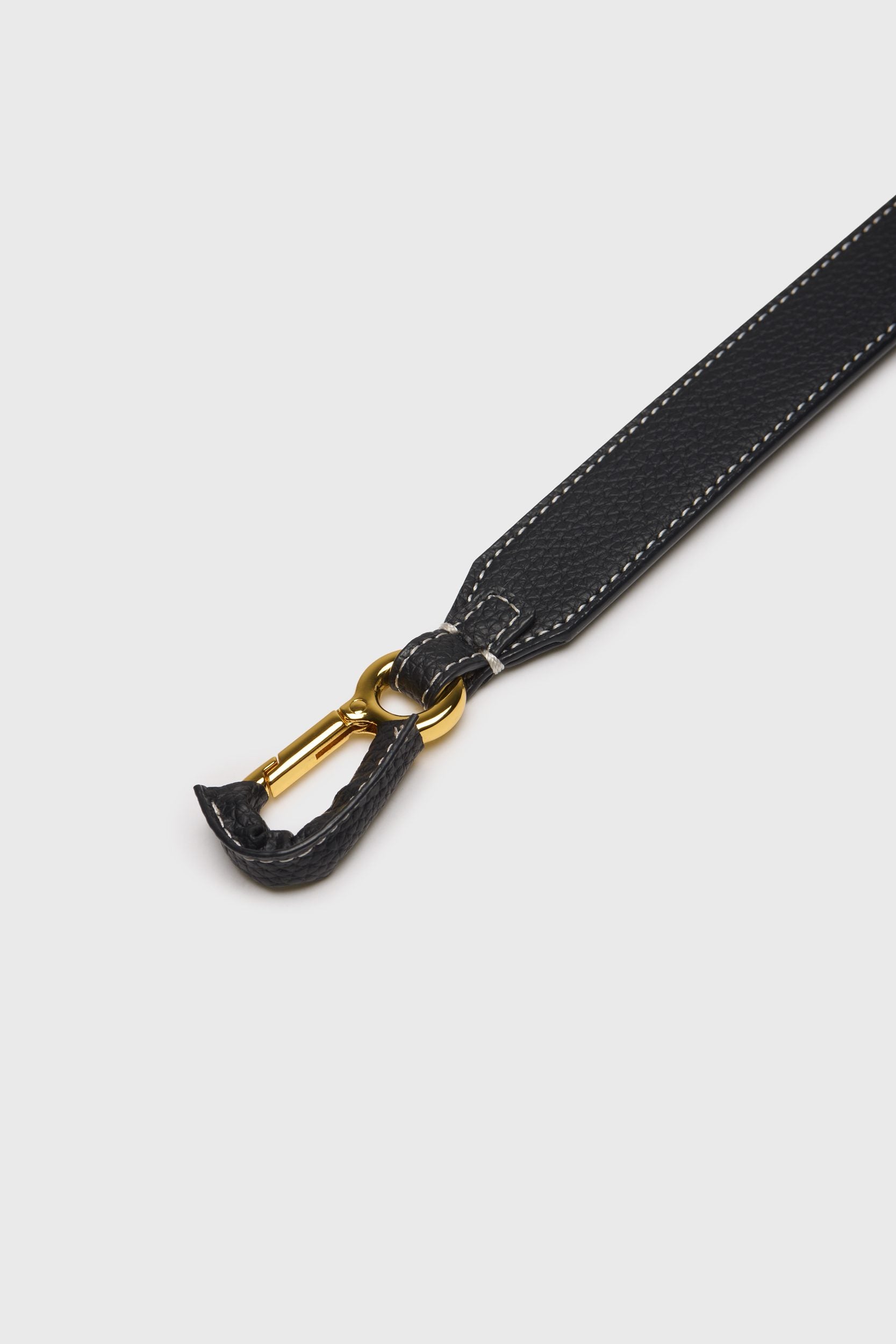 Tie front belt