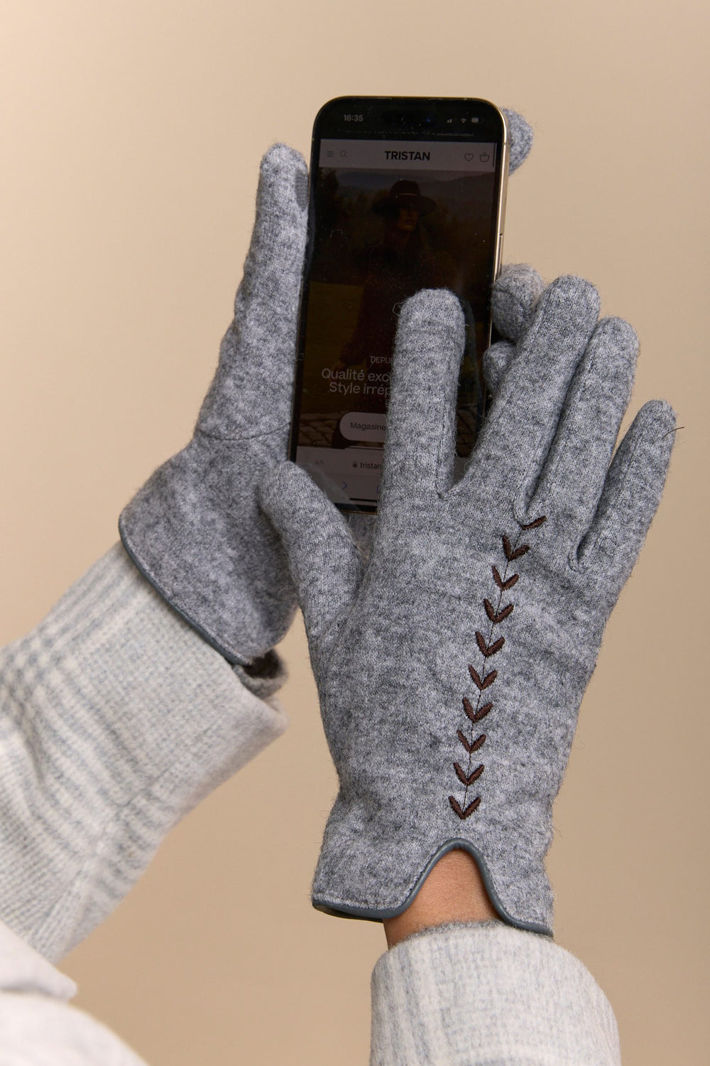 Gants de laine