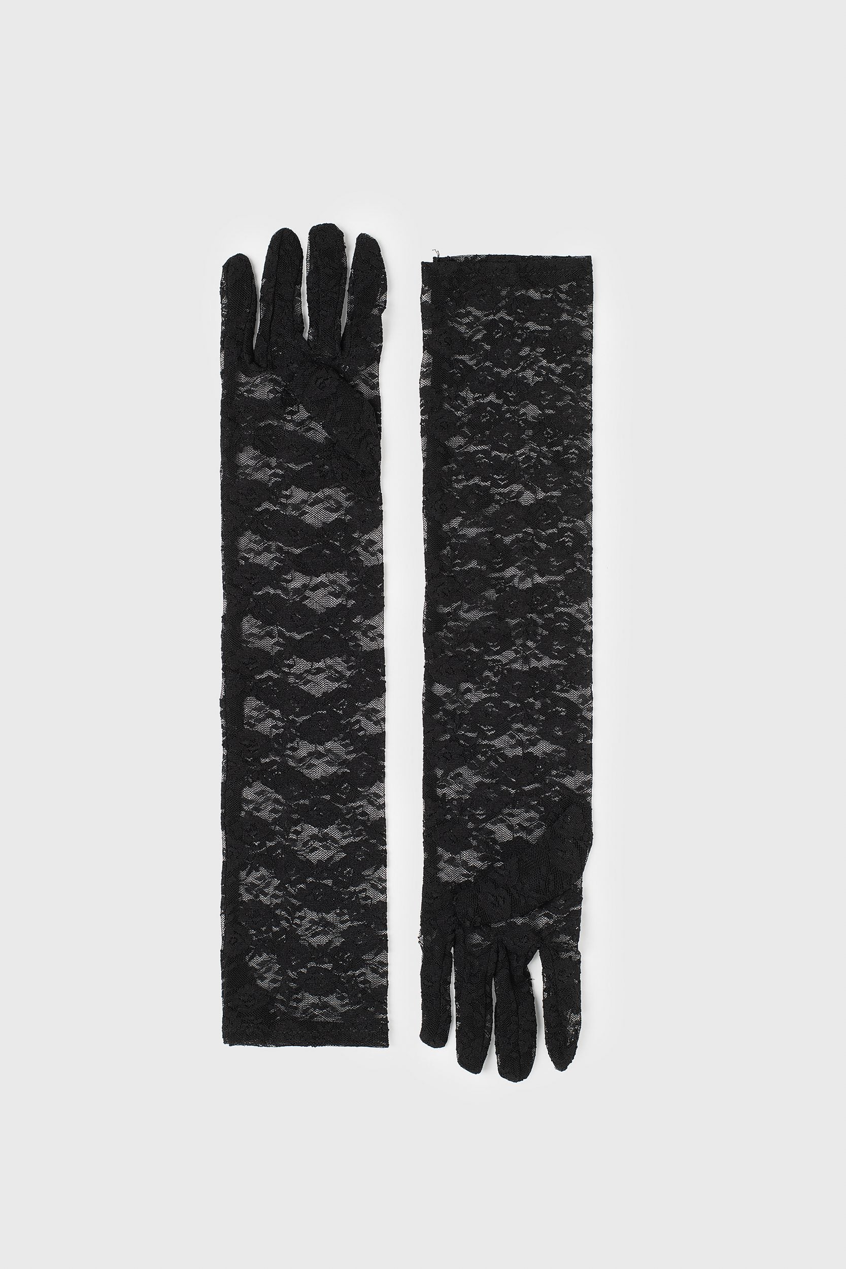 Long lace gloves