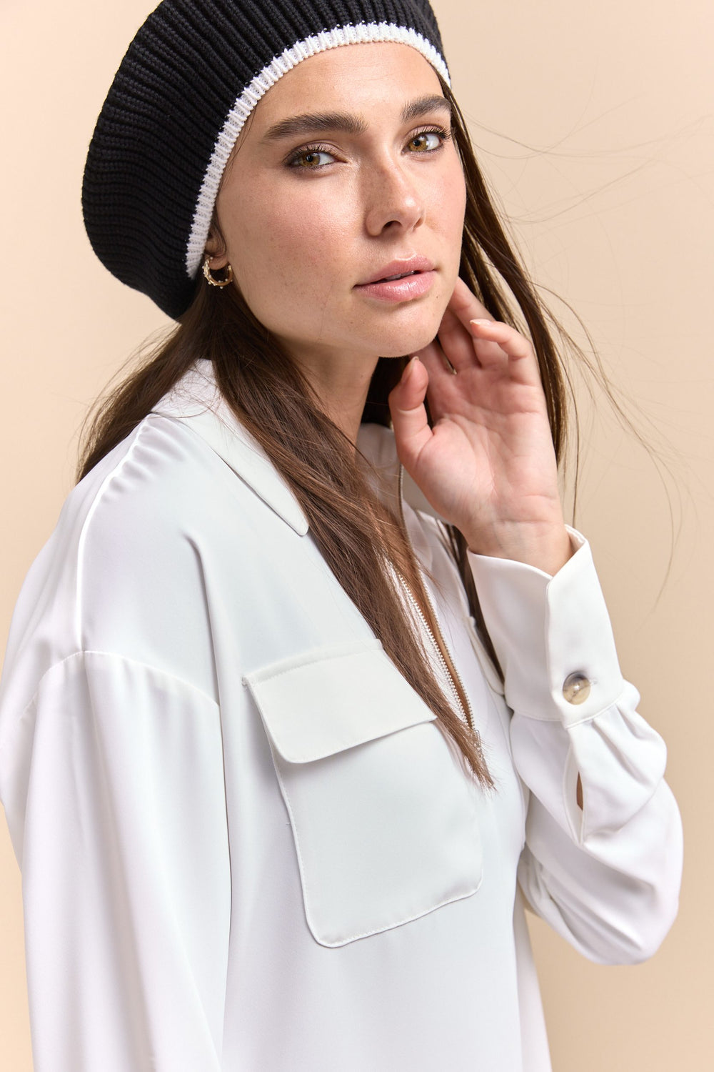 Beret en maille