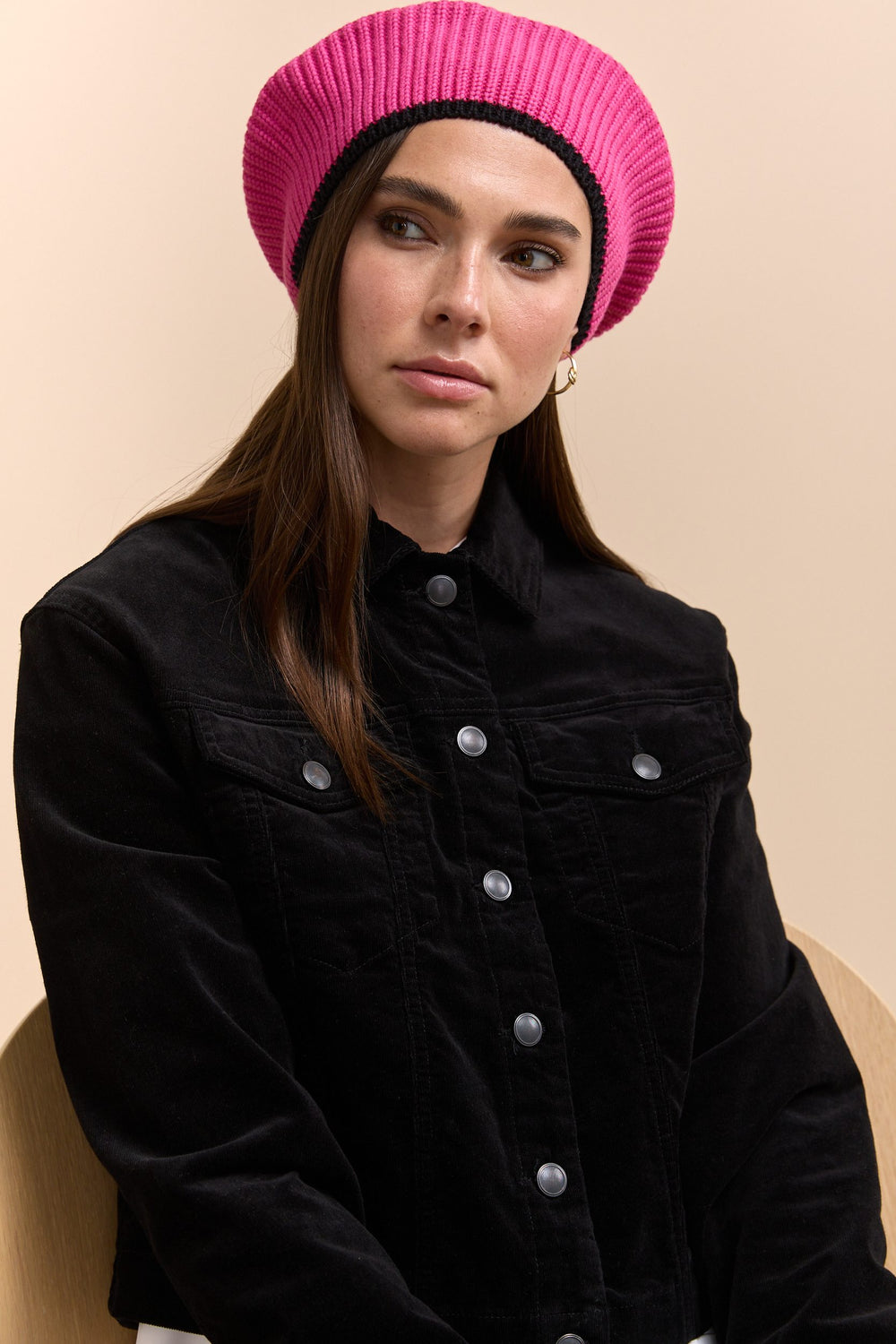 Beret en maille