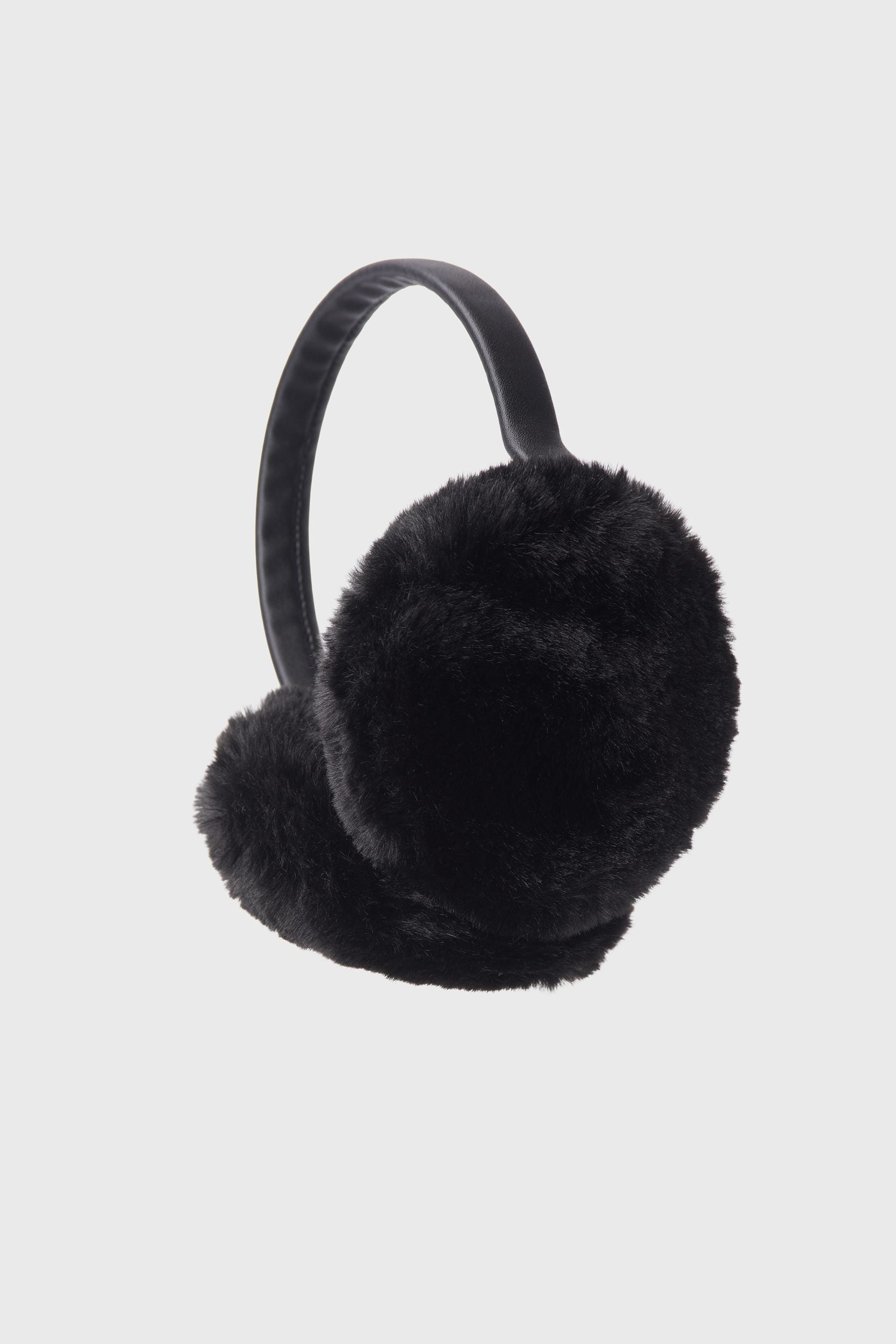 Faux fur headphones