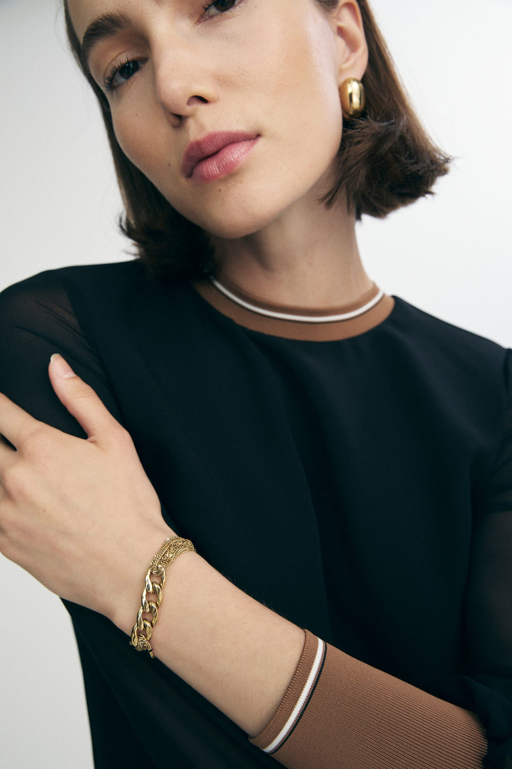 Multi-row bracelet