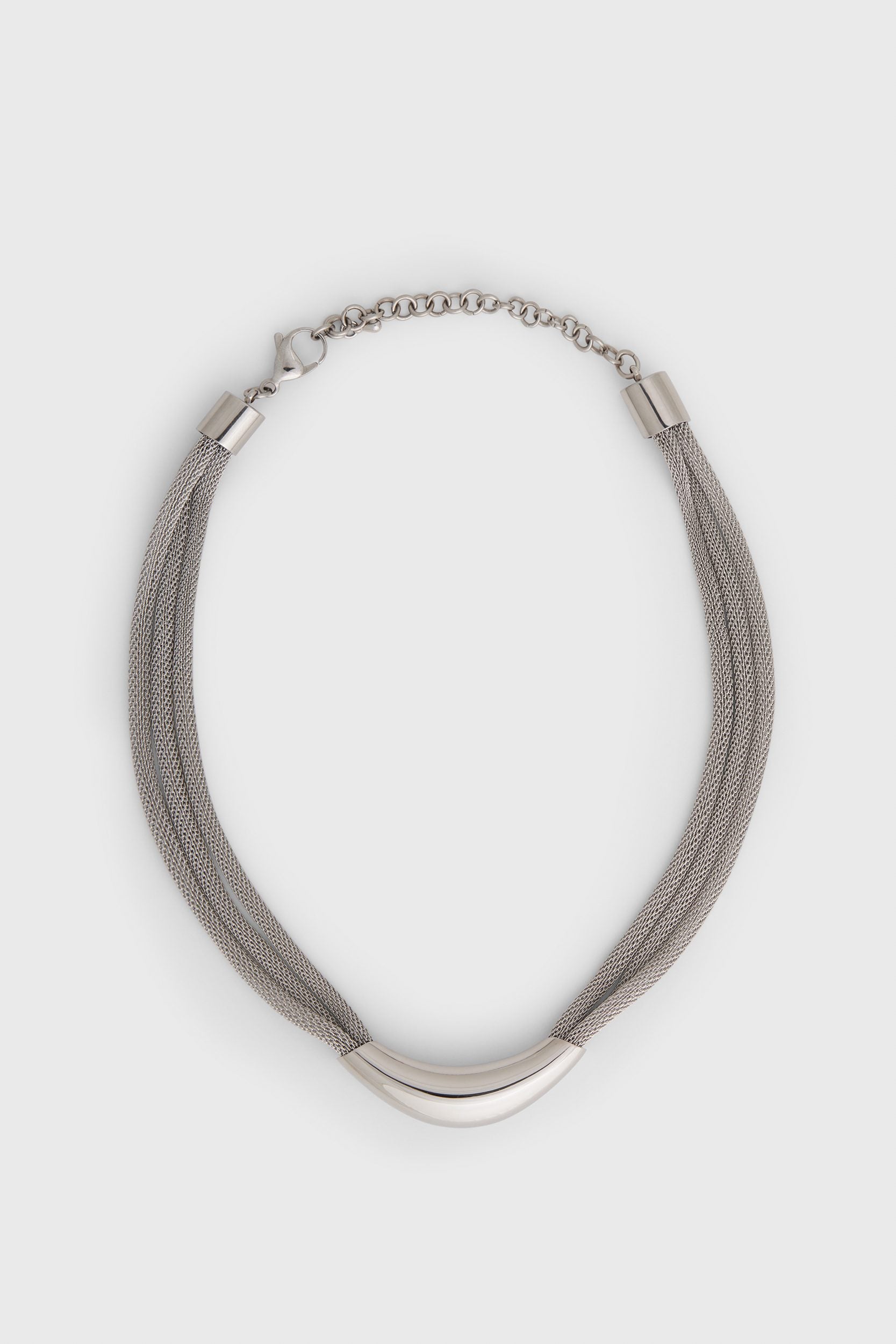 Multi strand tube necklace