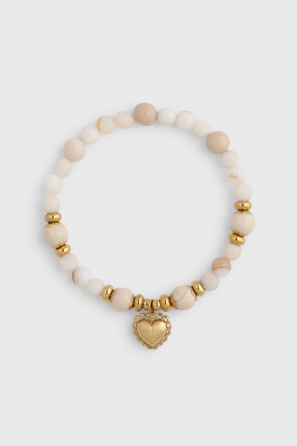 Bracelet à breloques d'amour