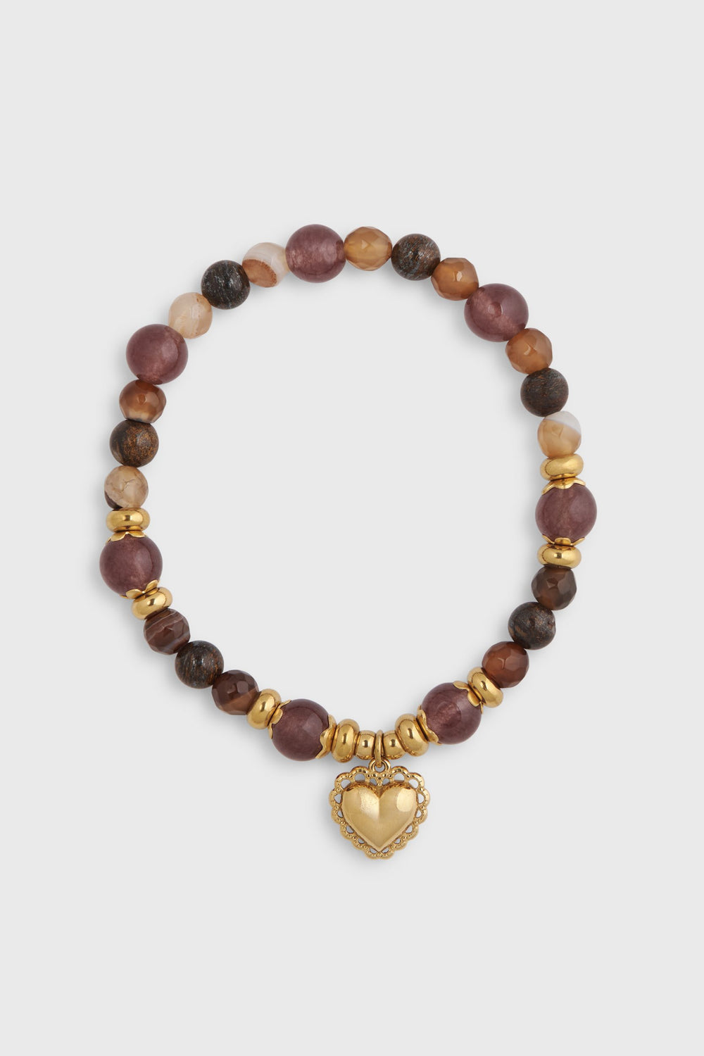 Bracelet à breloques d'amour