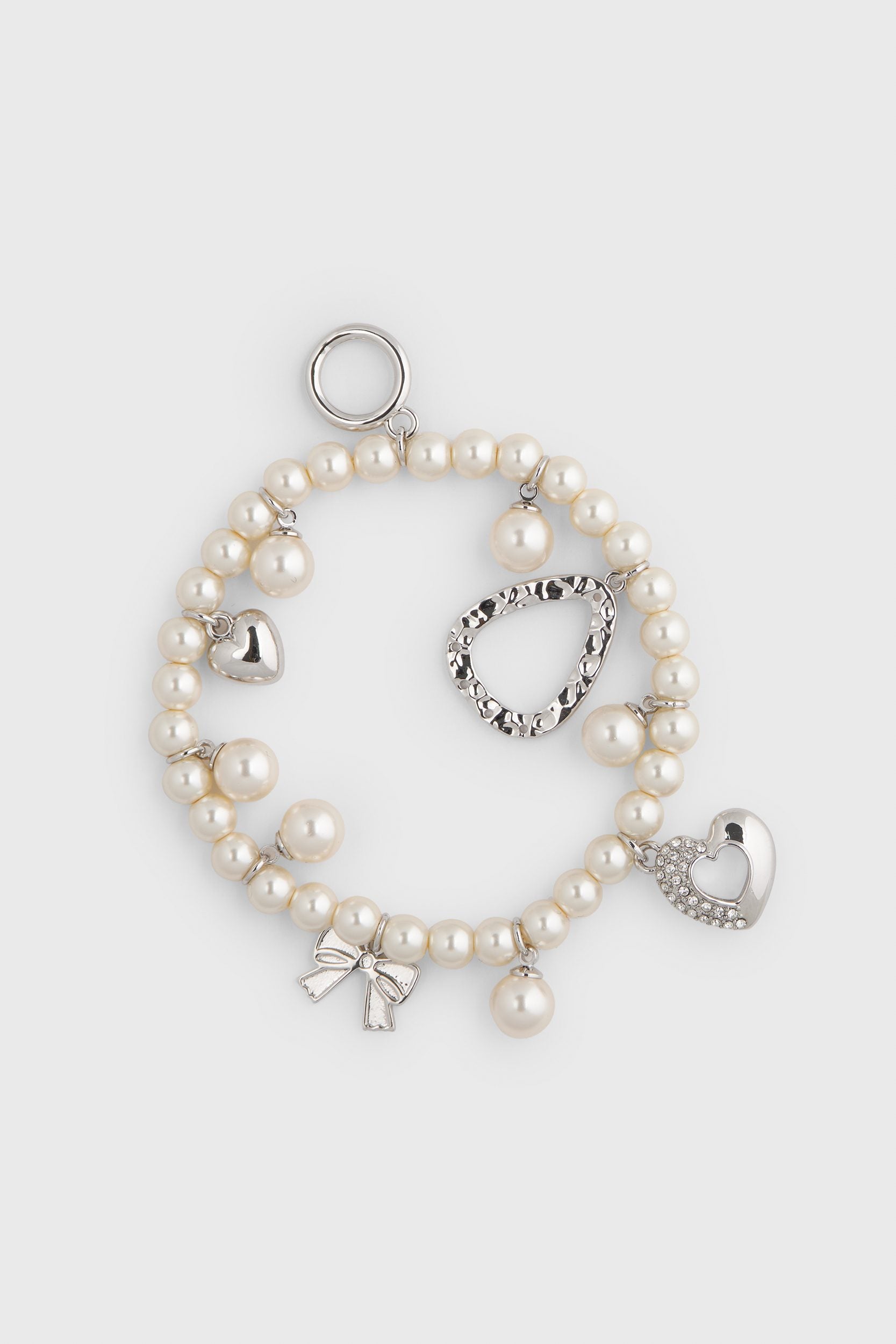 Stretch charm bracelet