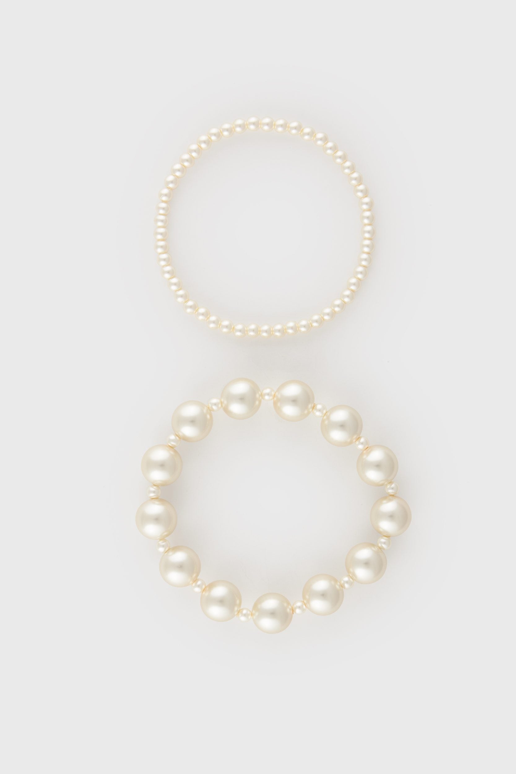 Double row stretch bracelet