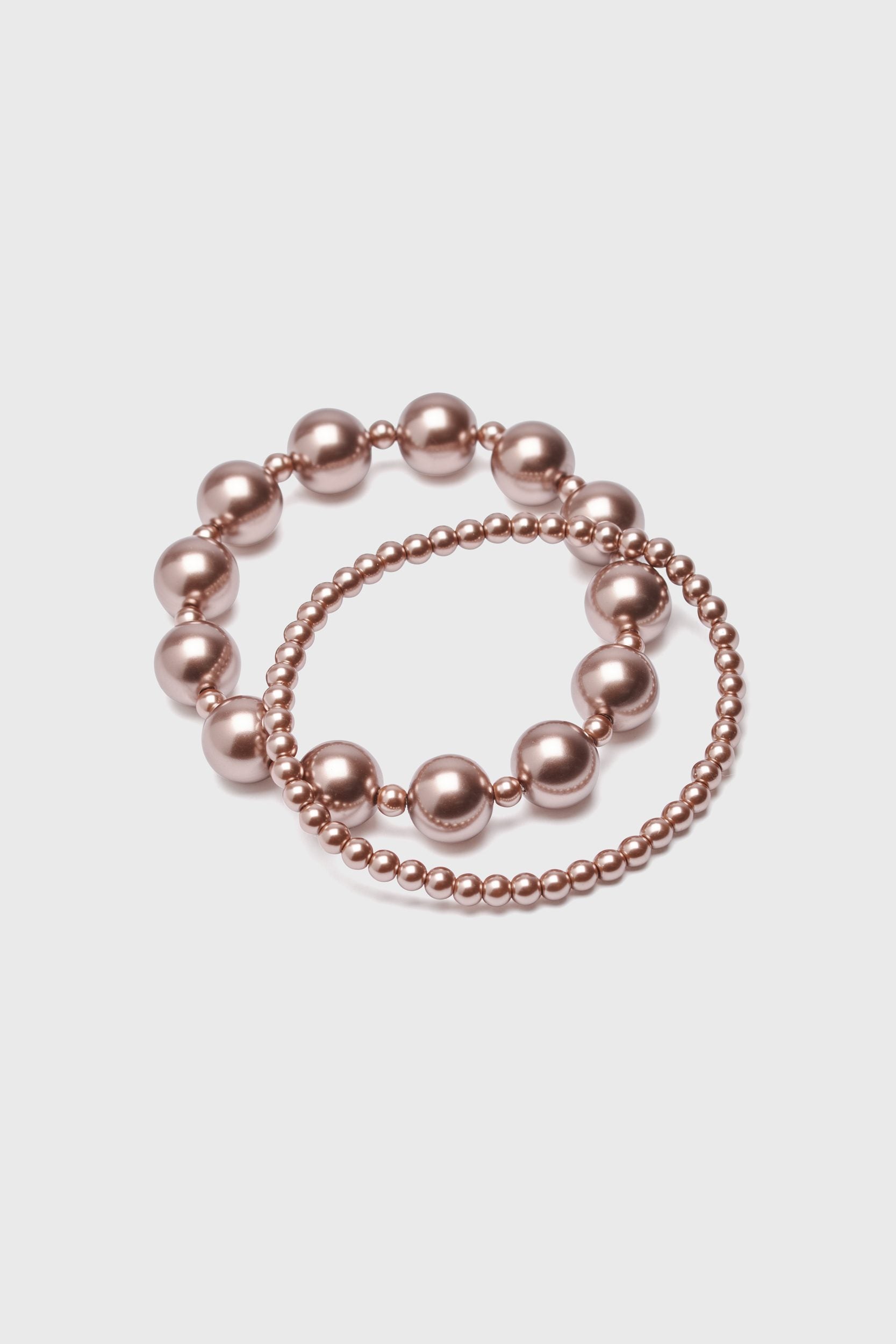 Double row stretch bracelet