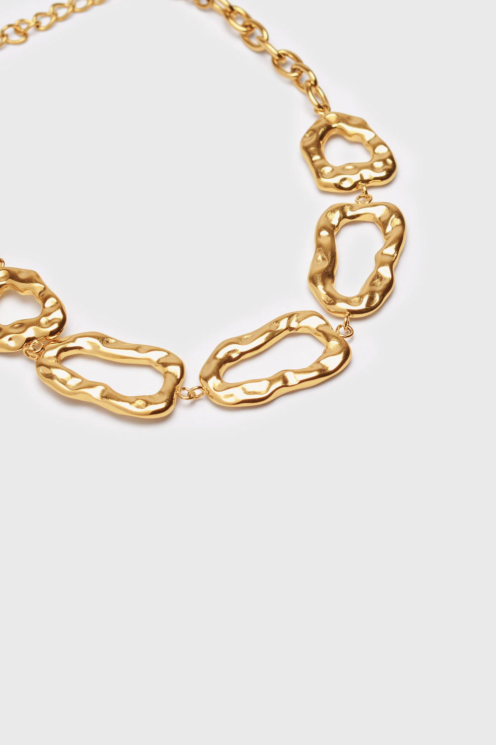 Golden chain bracelet