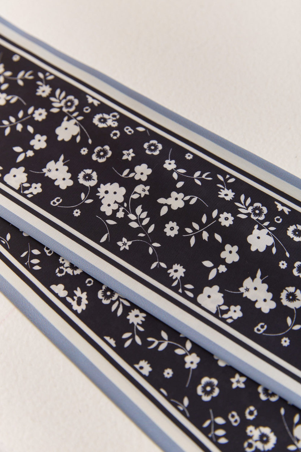 Floral print scarf