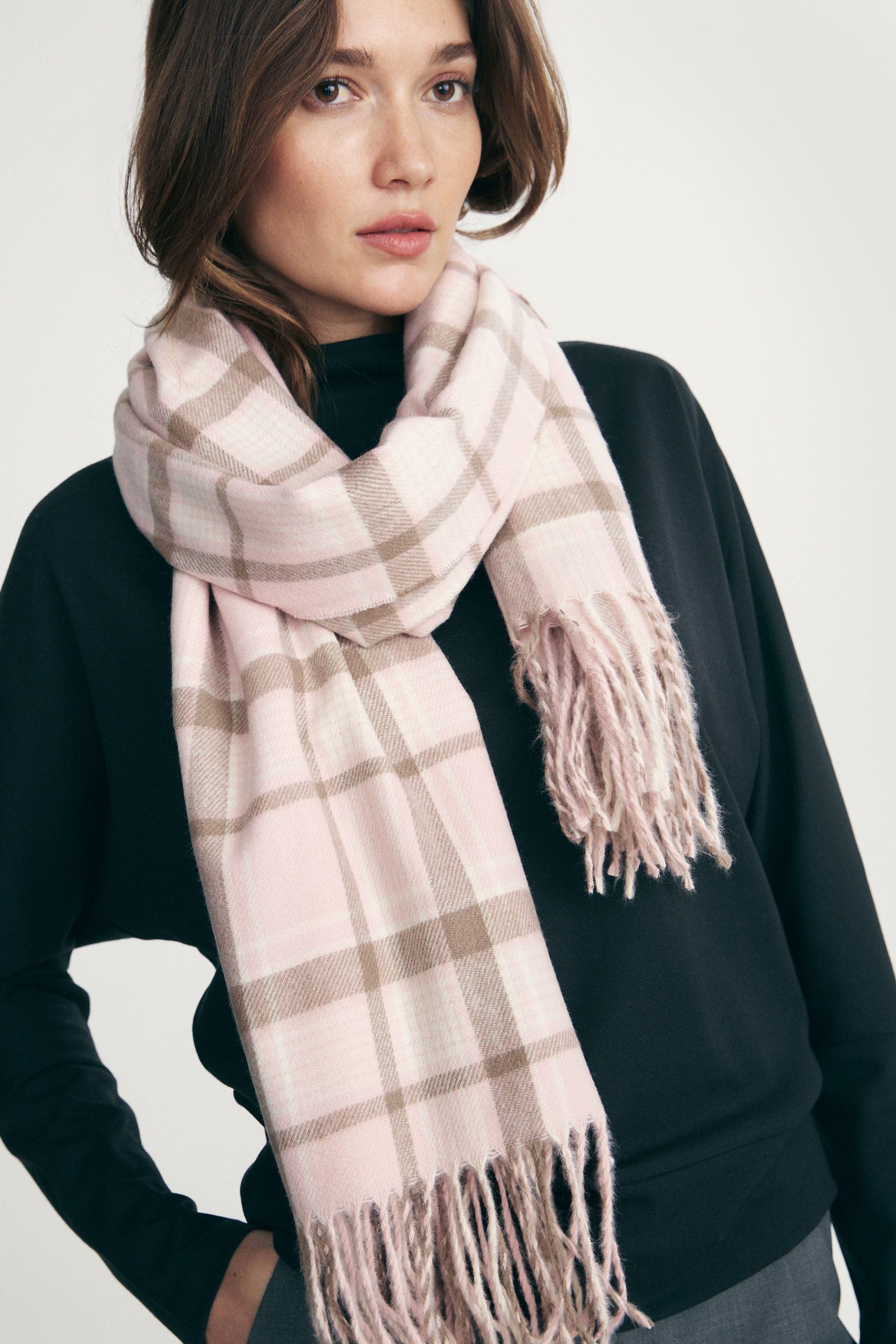 Foulard  à carreaux