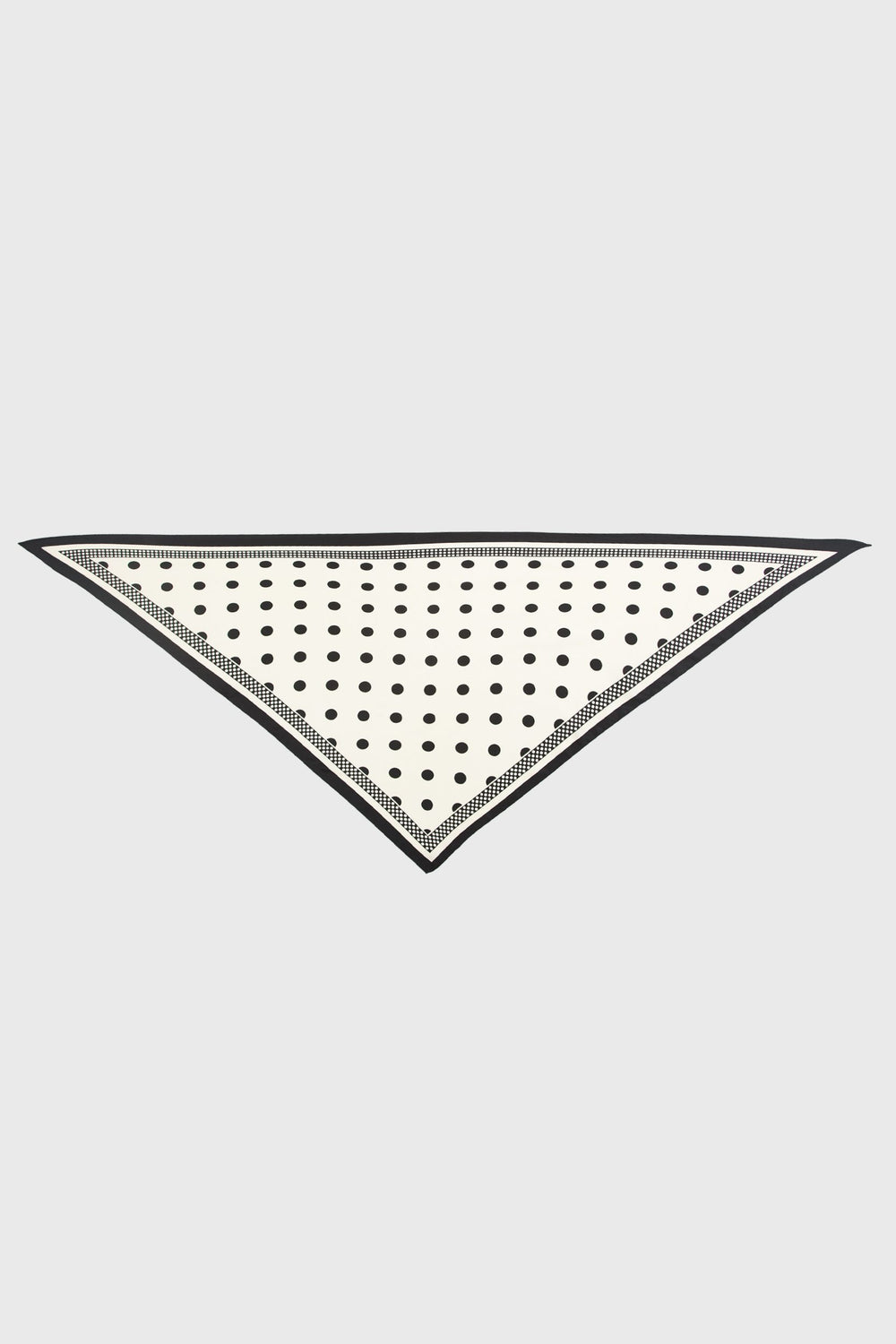 Foulard imprimé à pois