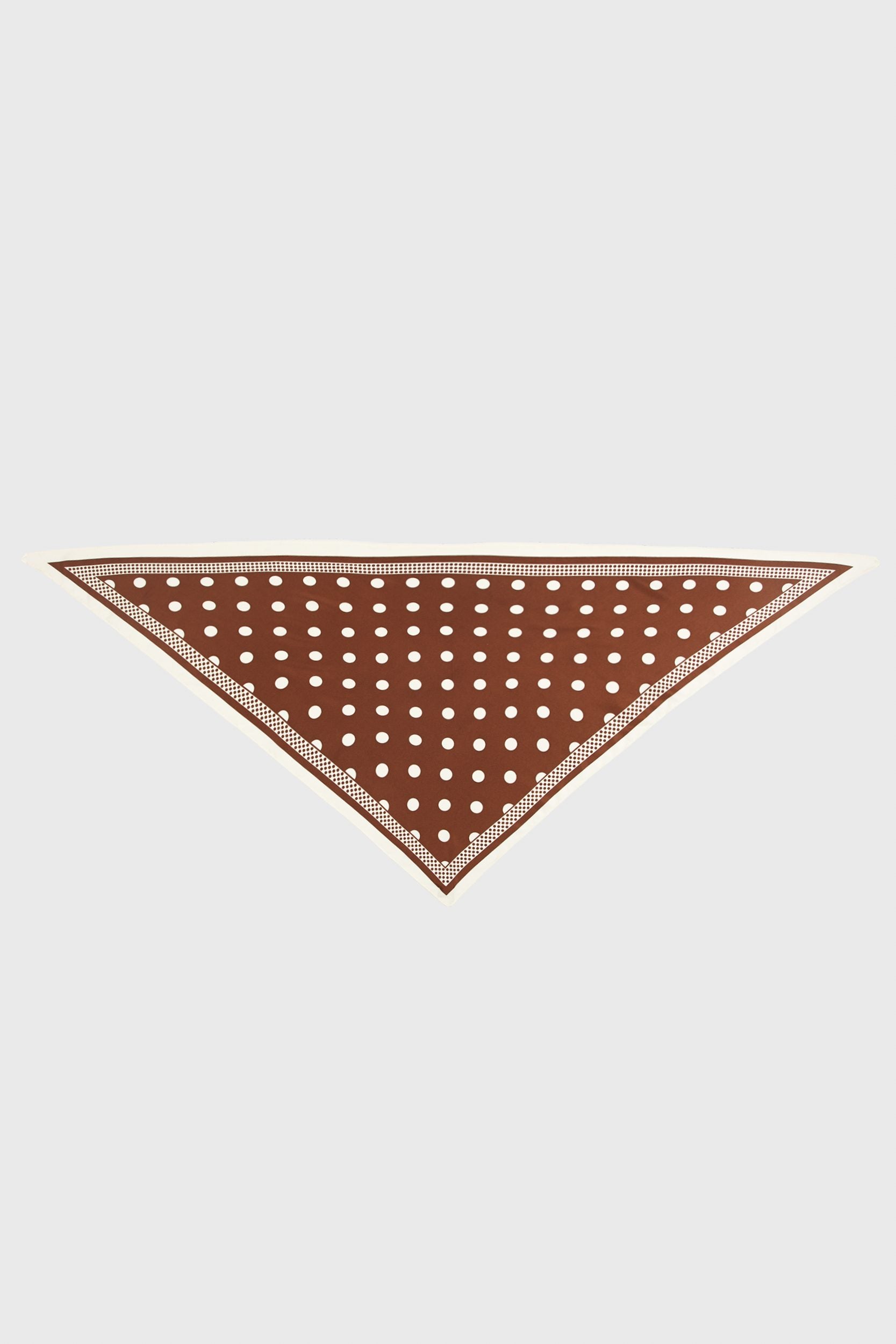 Foulard imprimé à pois