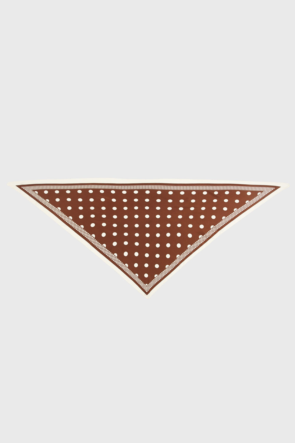 Foulard imprimé à pois
