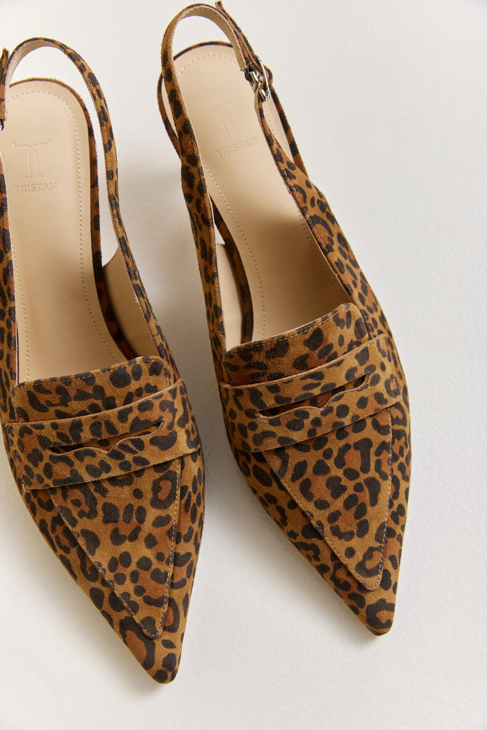 Chaussures à imprimé léopard