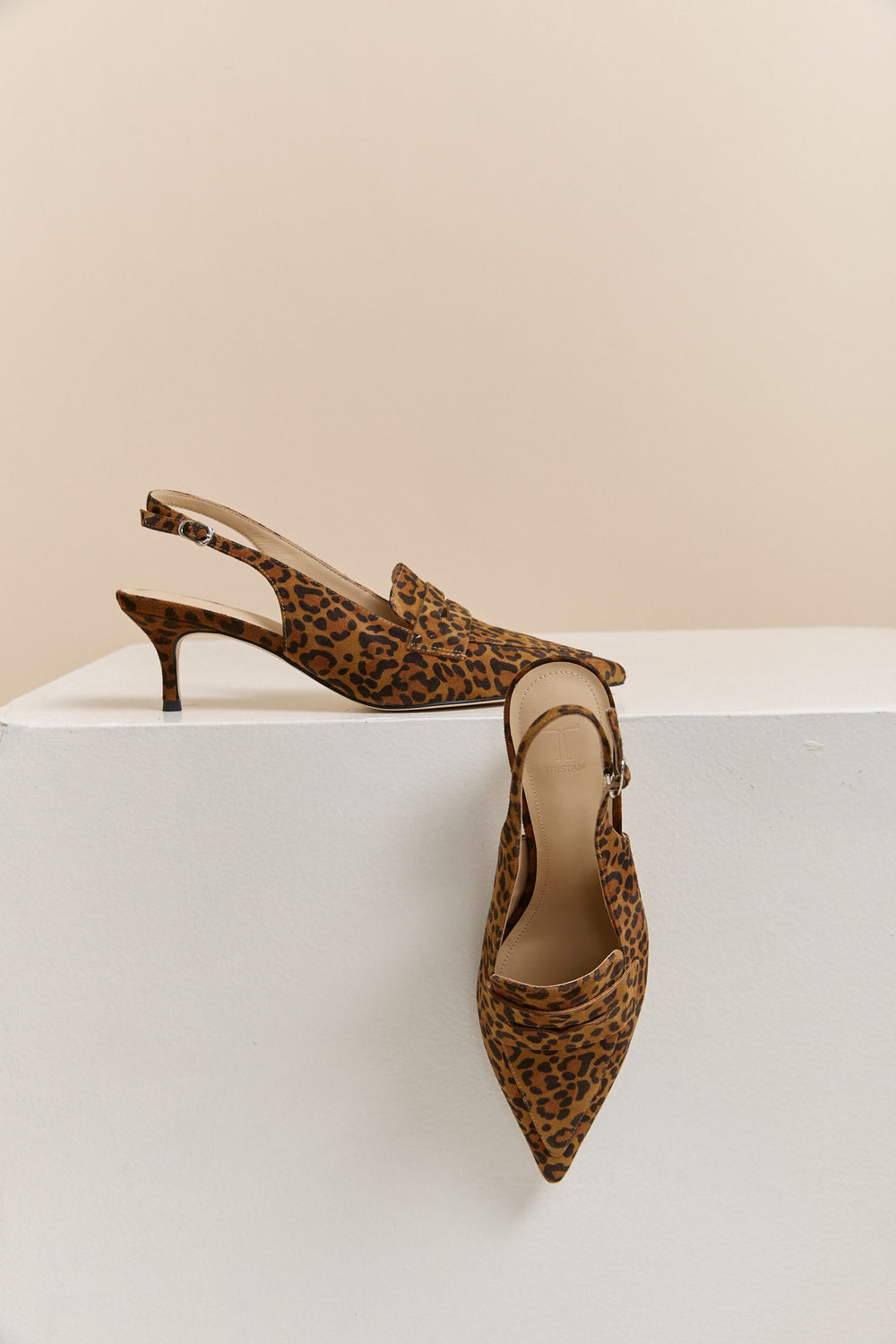 Chaussures à imprimé léopard