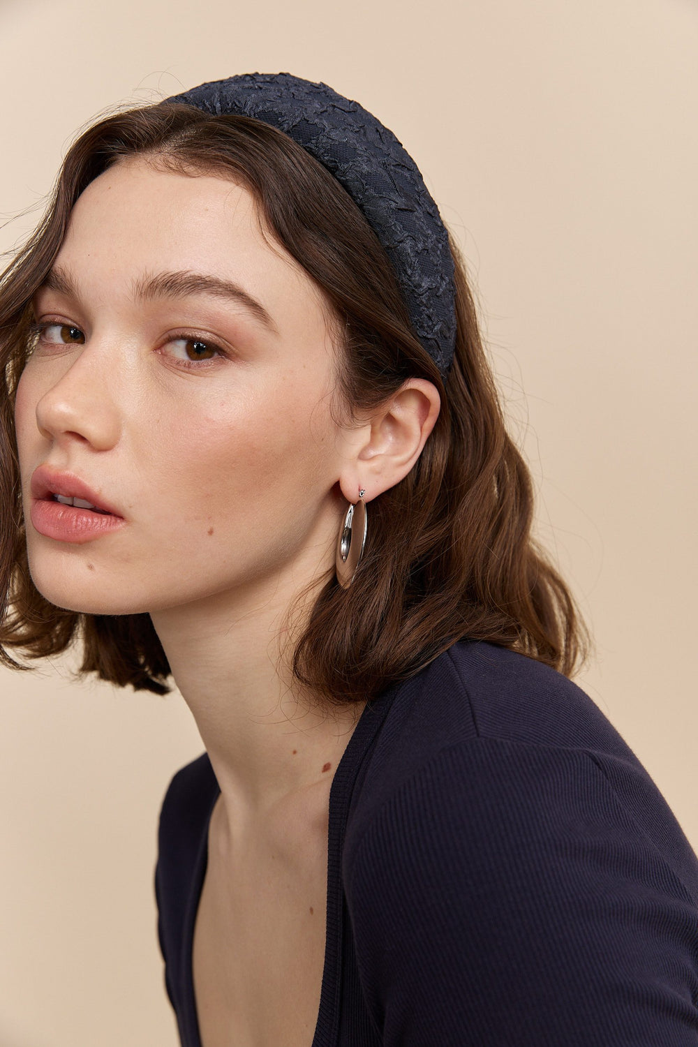 Textured hairband