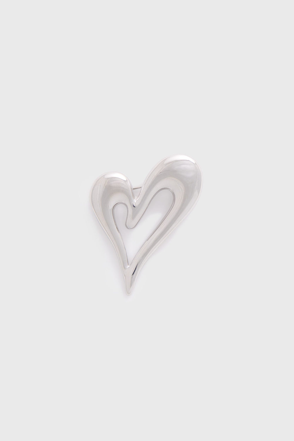 Heart shaped broche