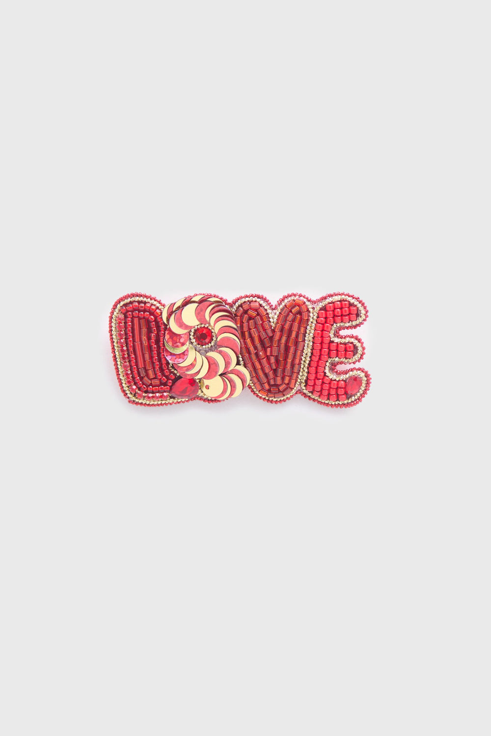 Love shaped broche