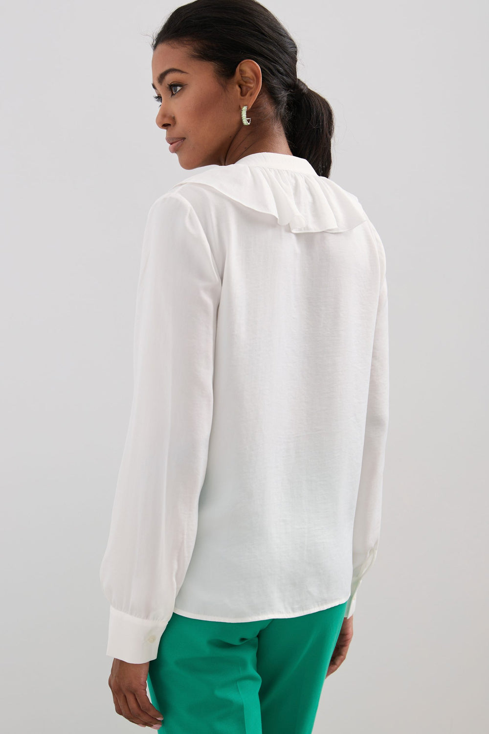 Ruffled blouse