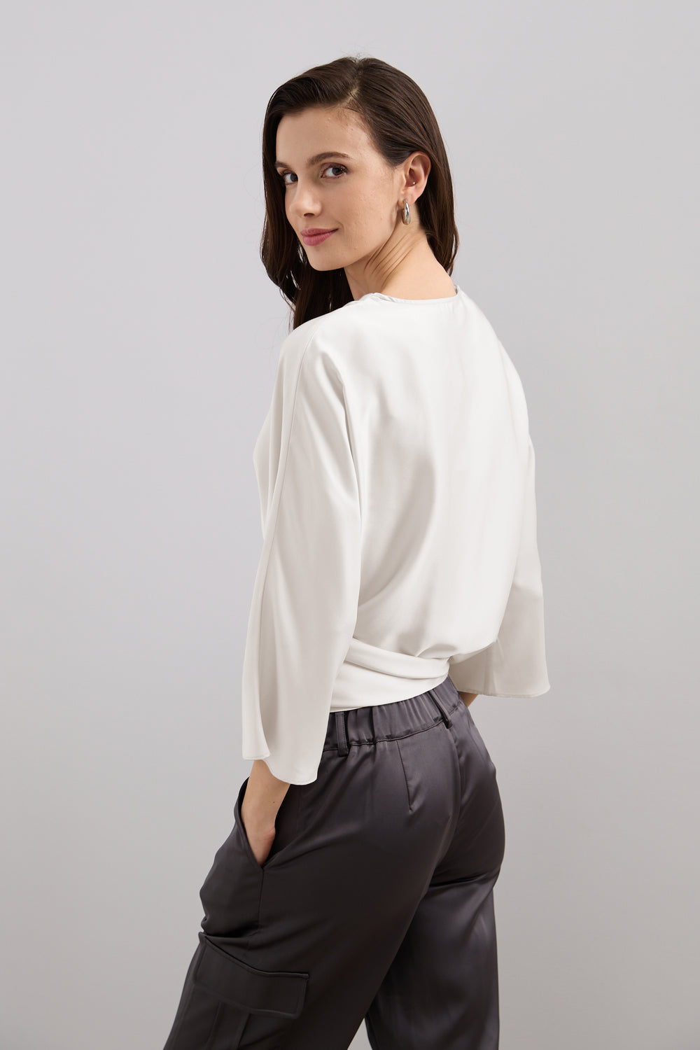 Blouse croisée