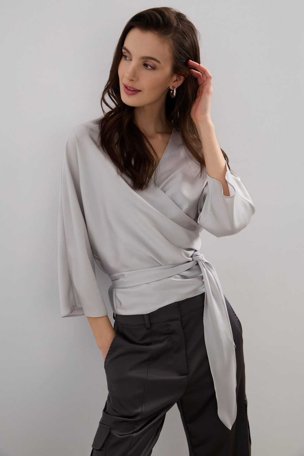 Blouse croisée