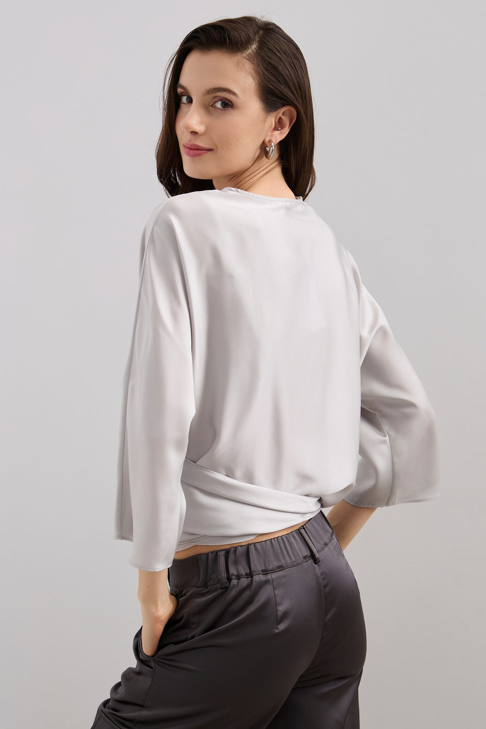 Blouse croisée